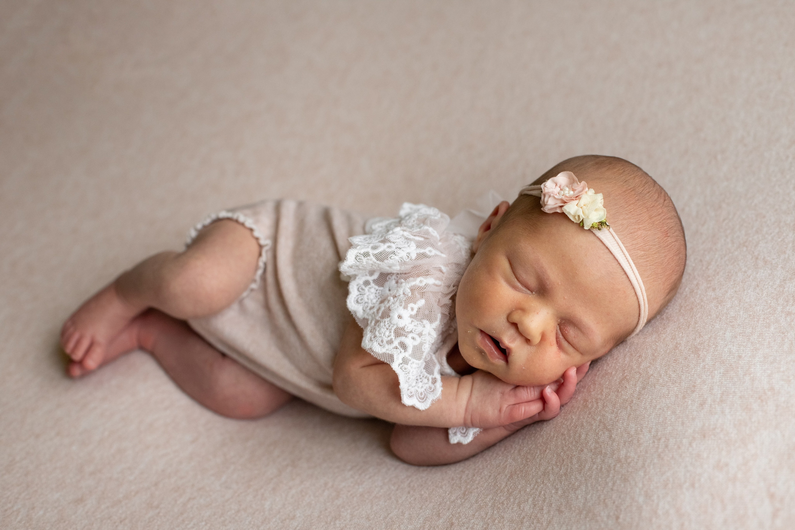 Анастасия до/после. Фотограф новорожденных в Екатеринбурге Татьяна Продан