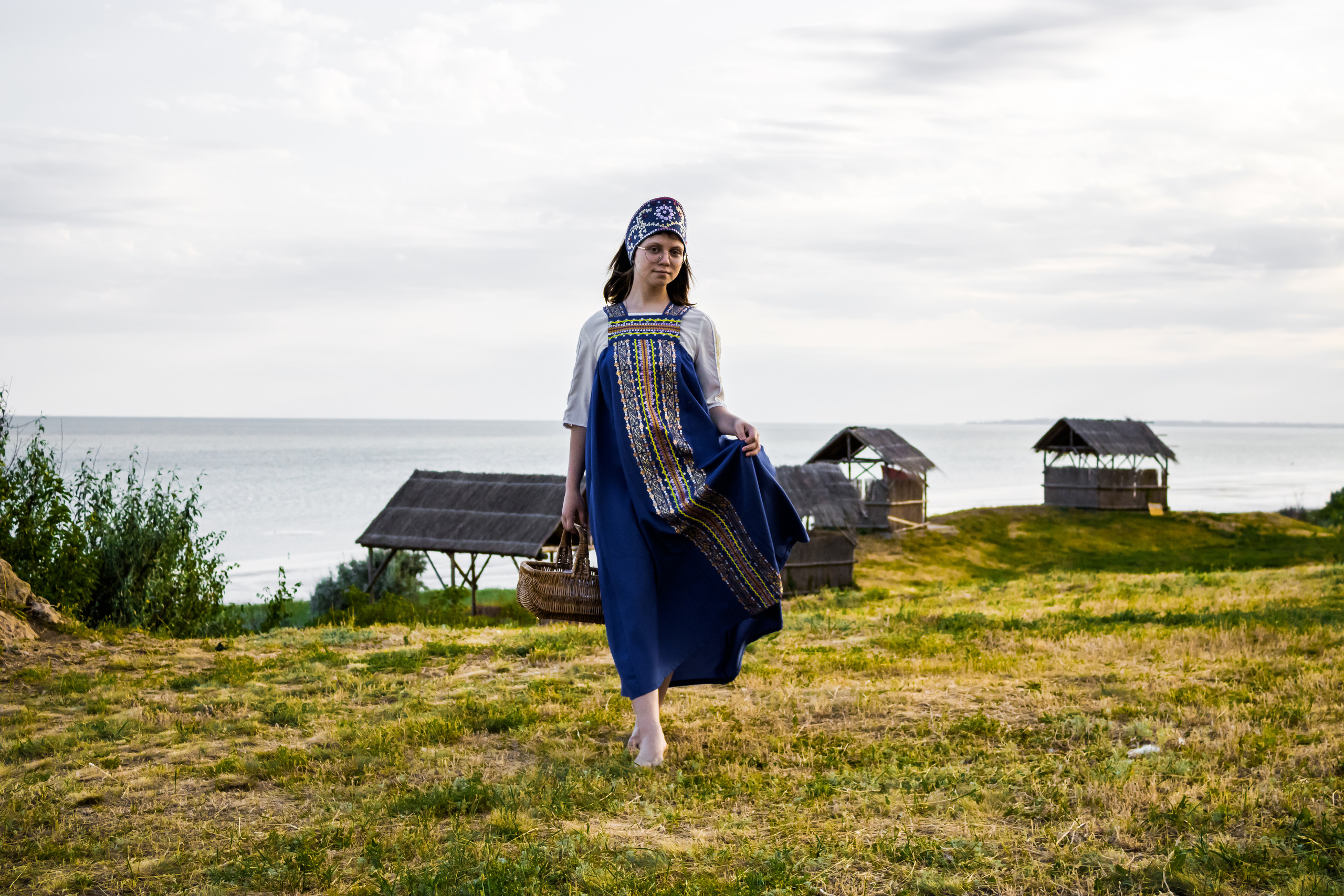 Русские красавицы в национальных костюмах. Фотограф детский и семейный Роза Юрченко в Геленджике, Краснодаре