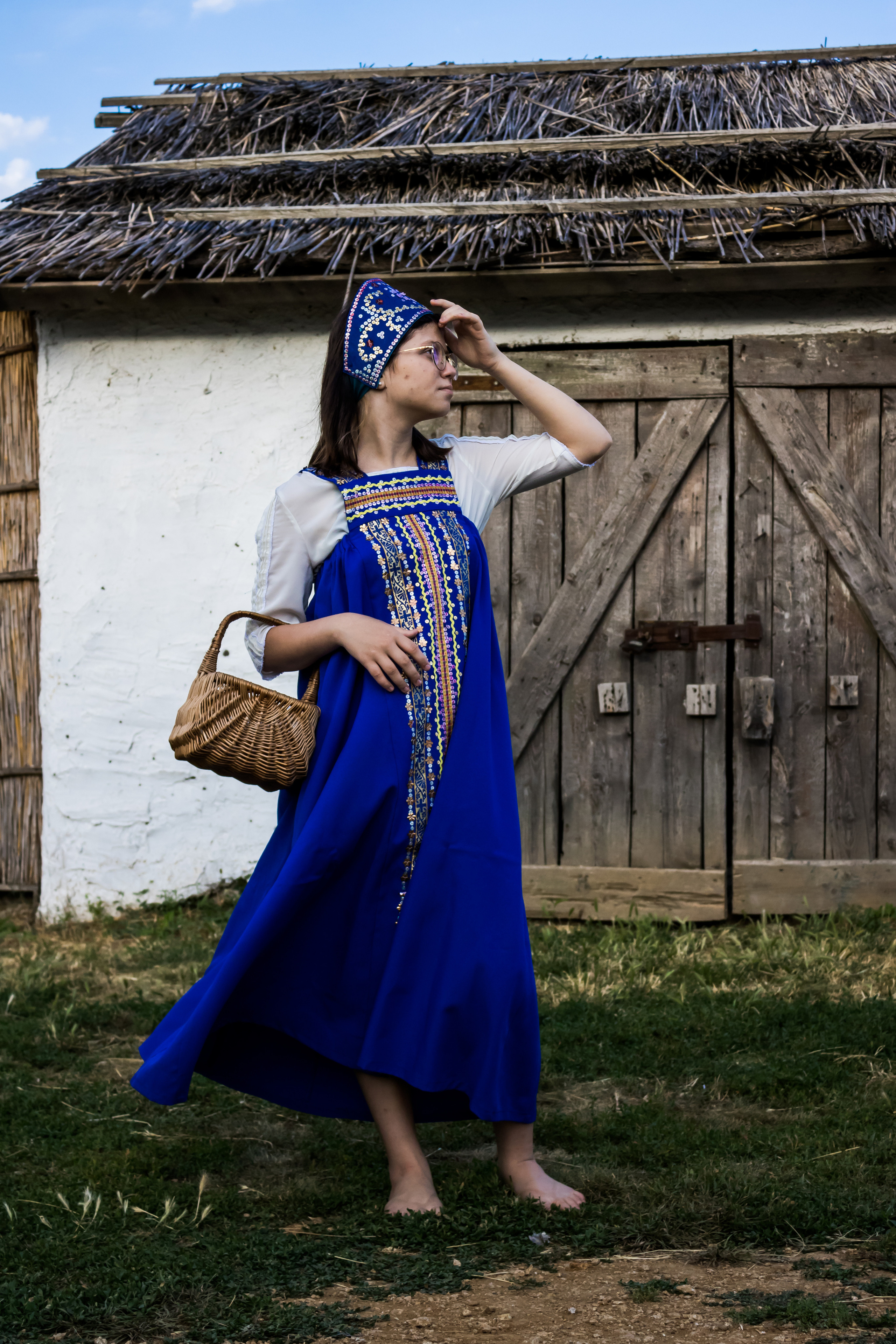 Русские красавицы в национальных костюмах. Фотограф детский и семейный Роза Юрченко в Геленджике, Краснодаре