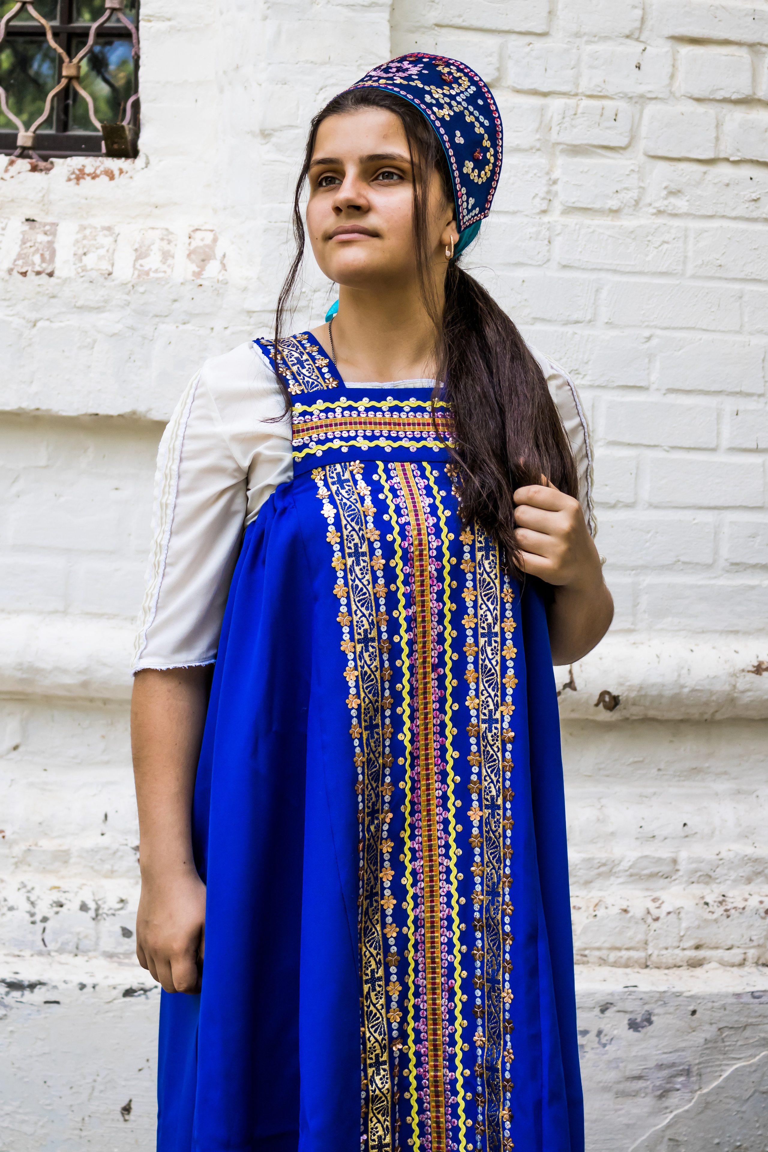 Русские красавицы в национальных костюмах. Фотограф детский и семейный Роза Юрченко в Геленджике, Краснодаре