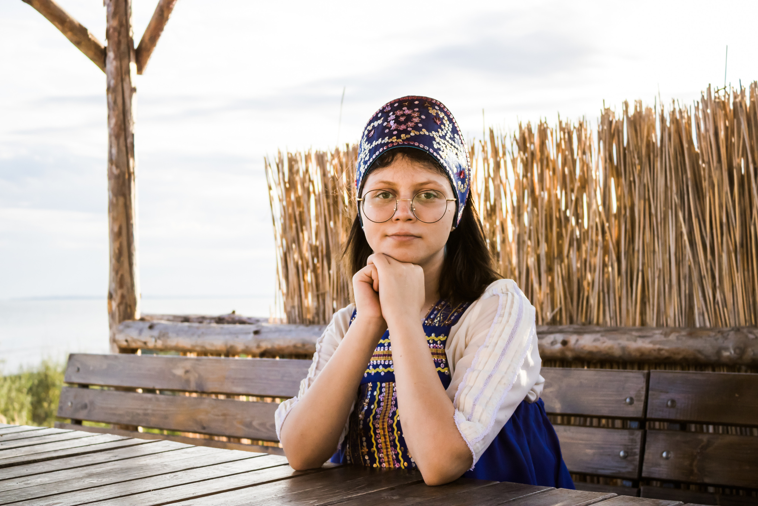 Русские красавицы в национальных костюмах. Фотограф детский и семейный Роза Юрченко в Геленджике, Краснодаре