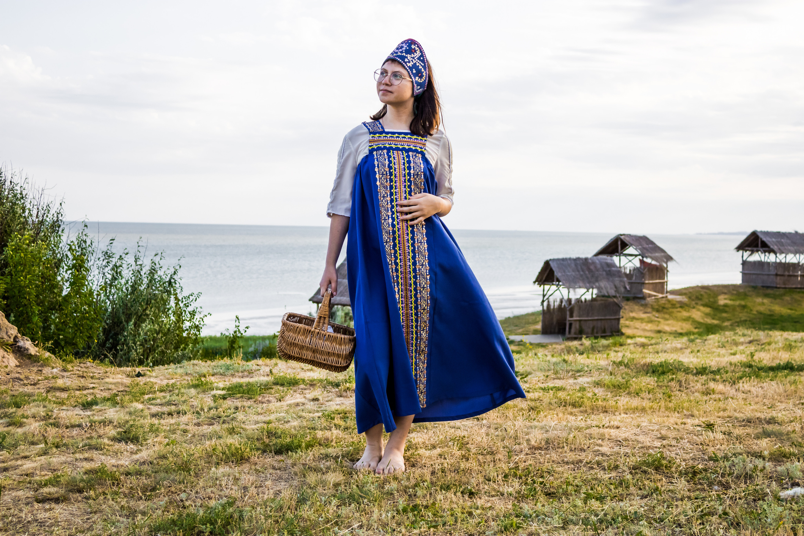 Русские красавицы в национальных костюмах. Фотограф детский и семейный Роза Юрченко в Геленджике, Краснодаре