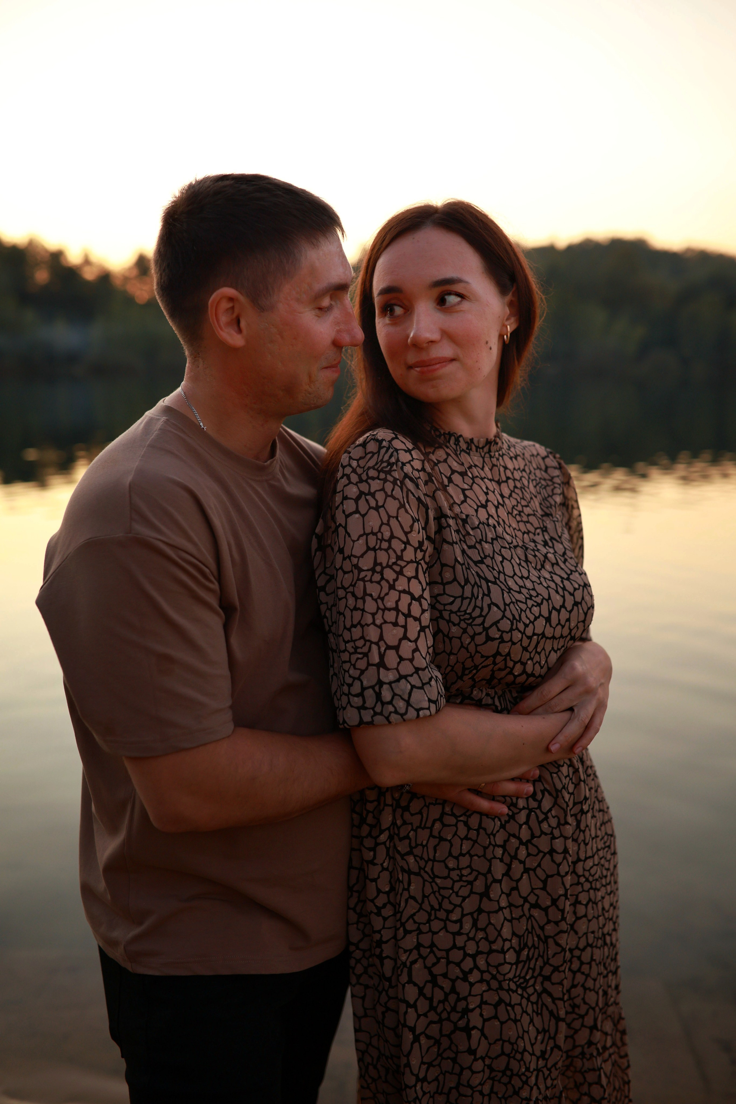 Семейная прогулка Оли и Вовы, а также малышки Есении. Семейный фотограф в Москве и Люберцах Юлия Гуськова