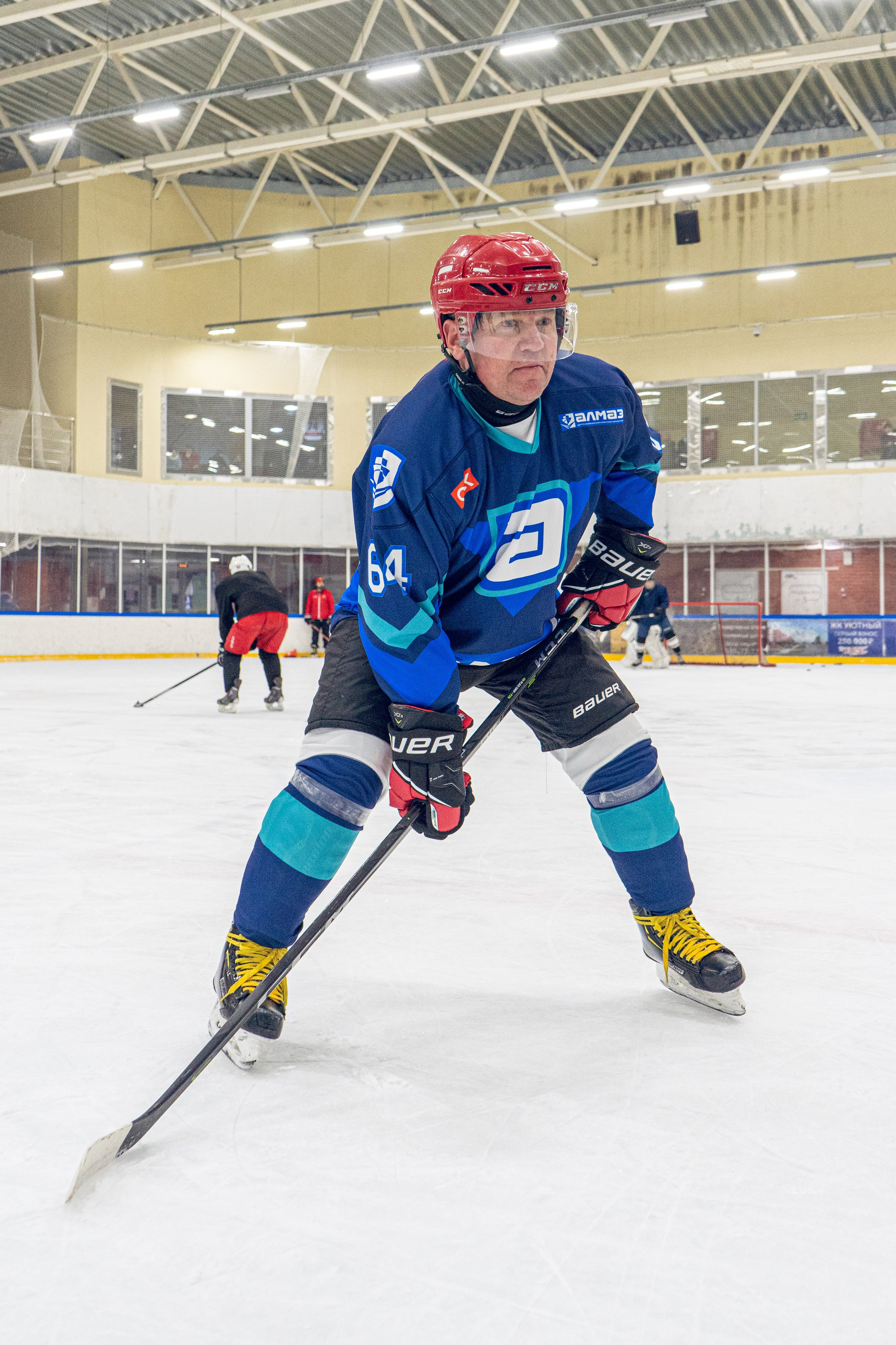 Тренировка по хоккею «ЦМКБ «Алмаз»