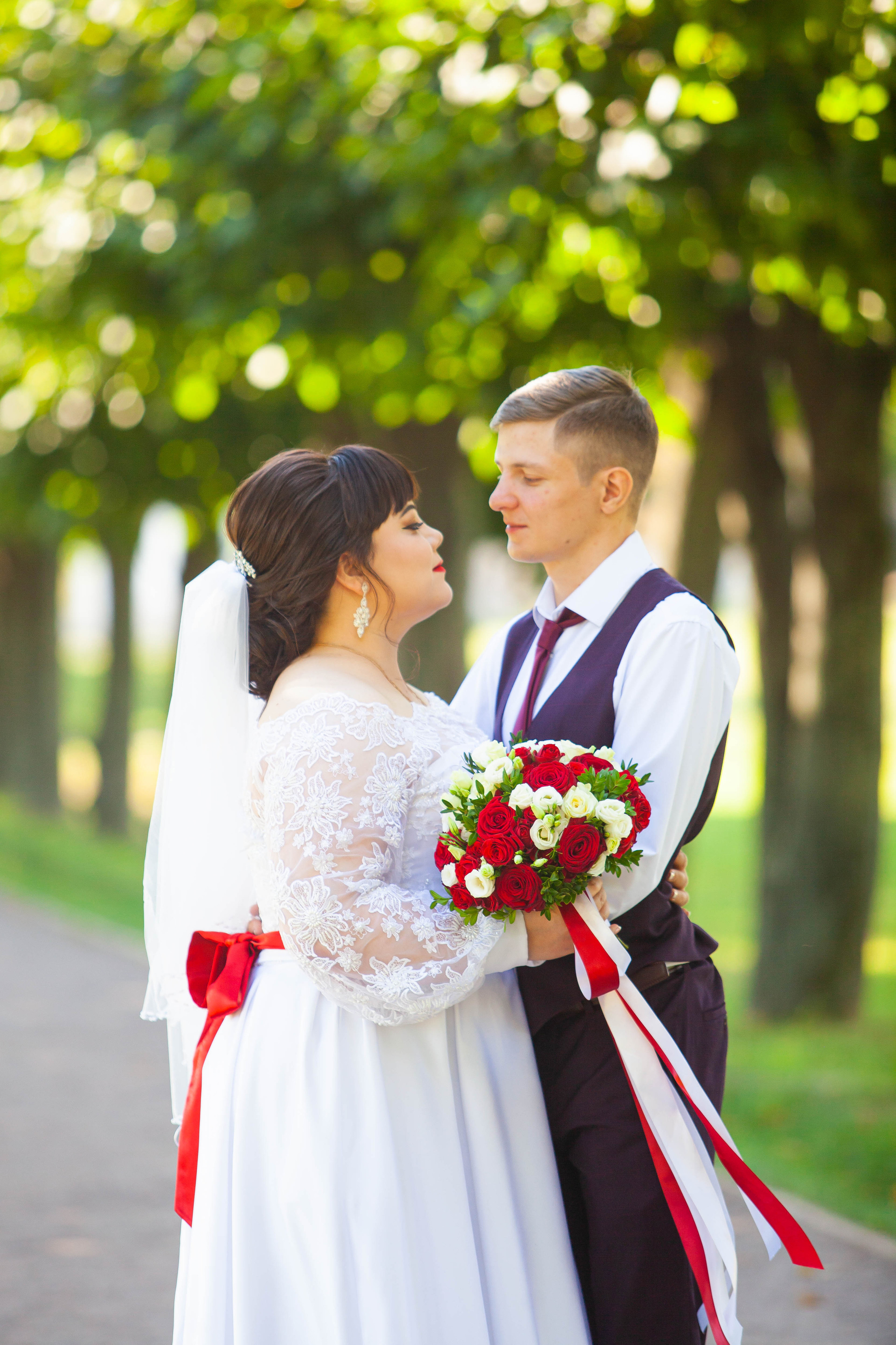 Фотосессия в Кусково для молодоженов Антона и Насти. Свадебный, семейный, детский фотограф в Балашихе Ефанов Алексей