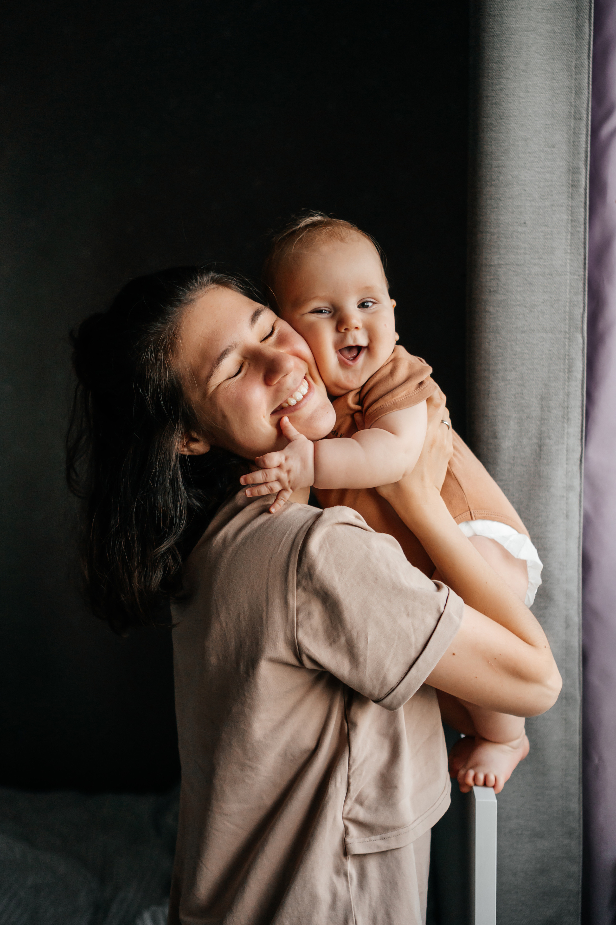 Домашняя семейная фотосессия дома. Семейный фотограф в Москве Ирина Жур