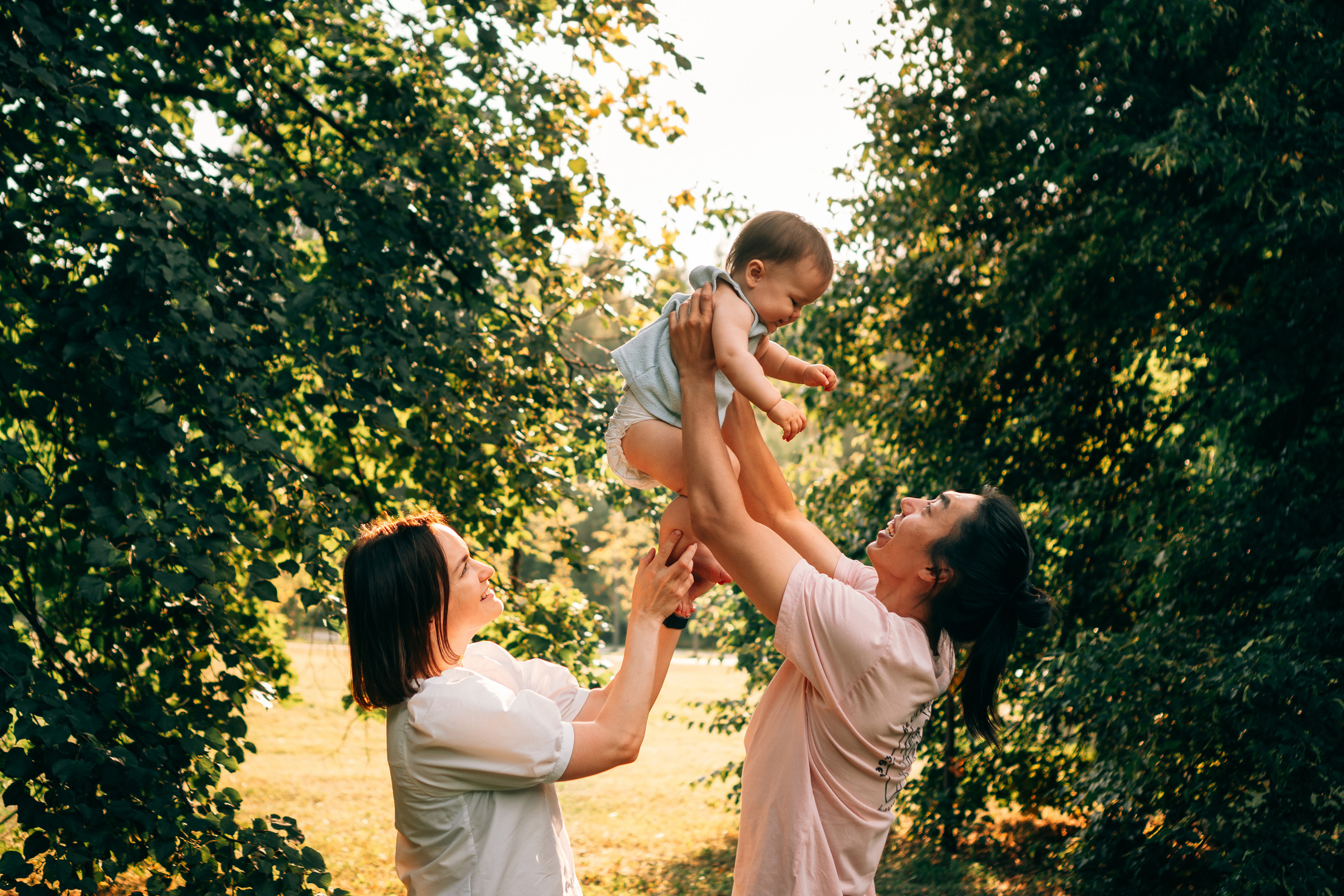 Семейная фотосессия на природе в Москве. Семейный фотограф в Москве Ирина Жур