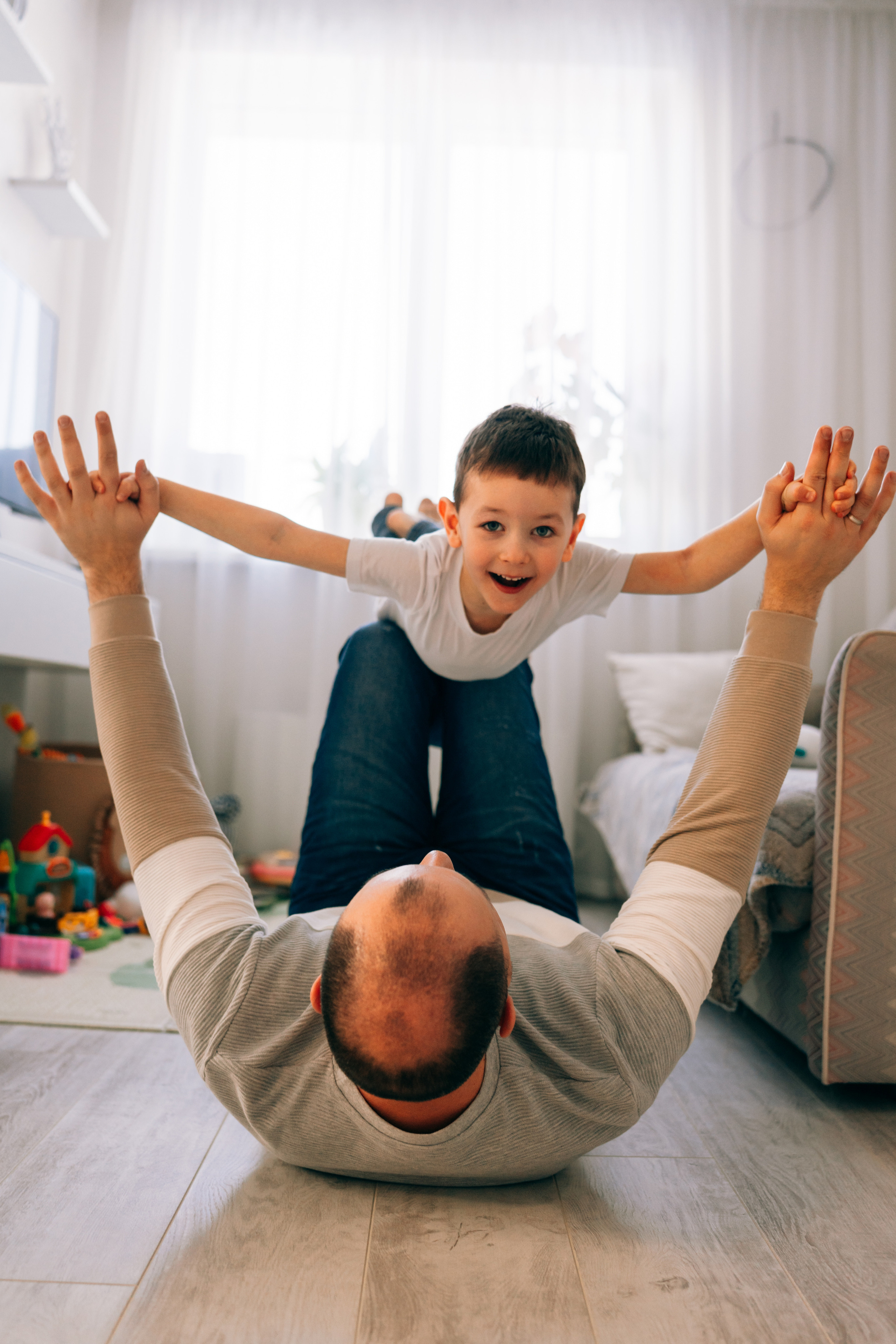 Семейная фотосессия мама, папа, сын и дочь. Семейный фотограф в Москве Ирина Жур