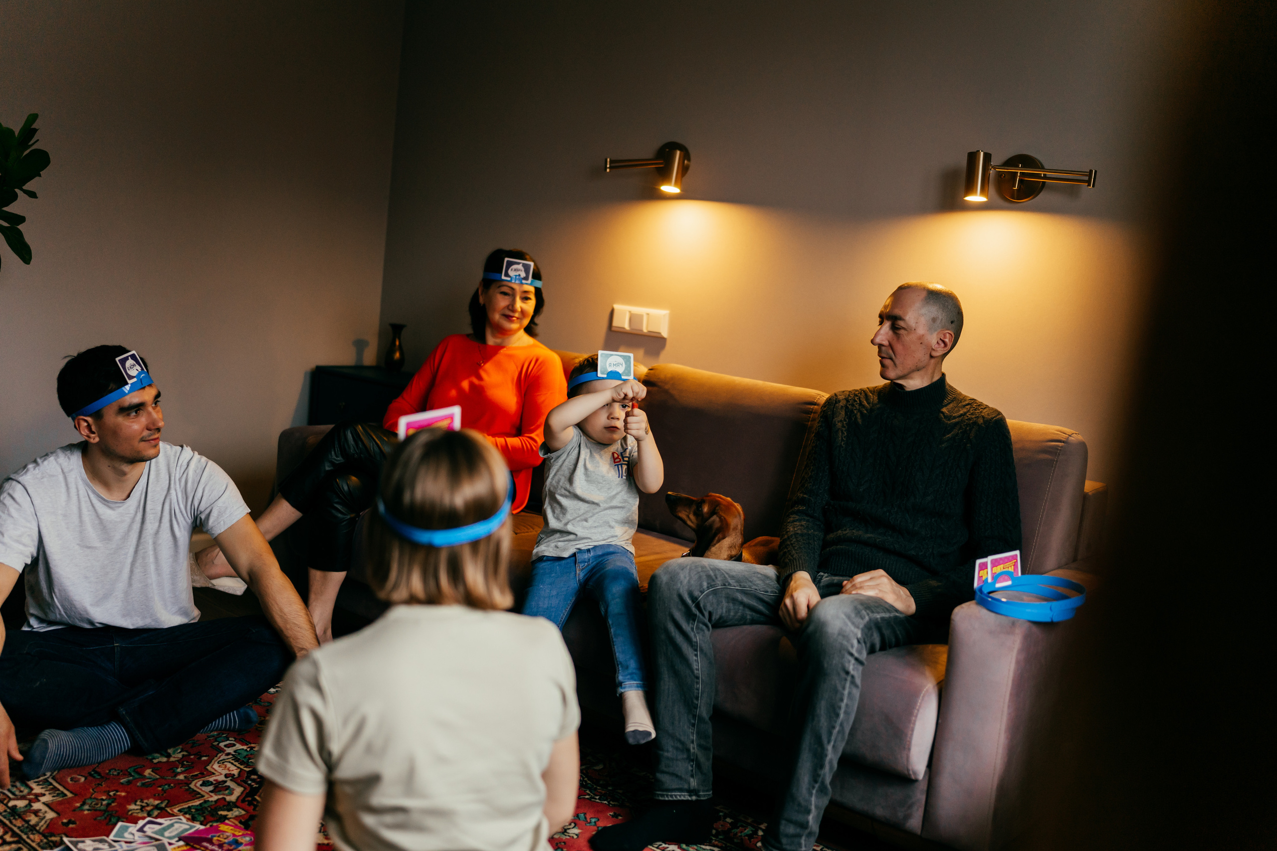 Домашняя семейная фотосессия в кругу семьи. Семейный фотограф в Москве Ирина Жур