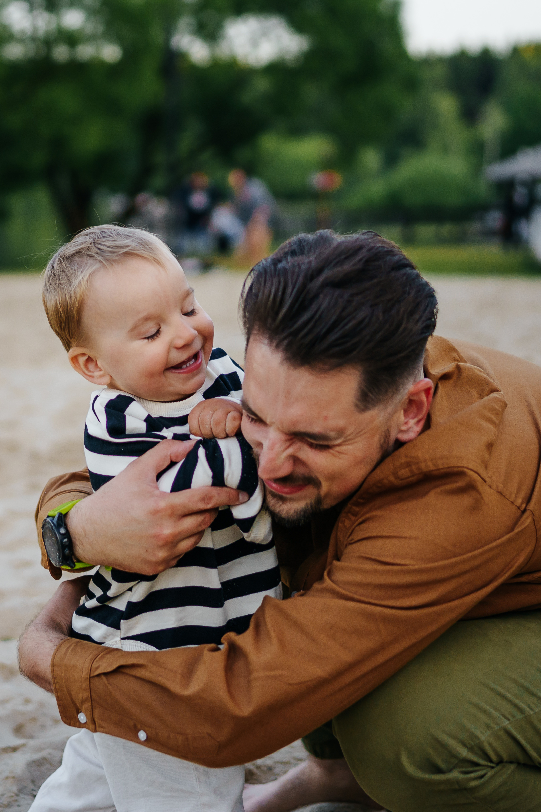 Семейная фотосессия с маленьким ребенком. Семейный фотограф в Москве Ирина Жур