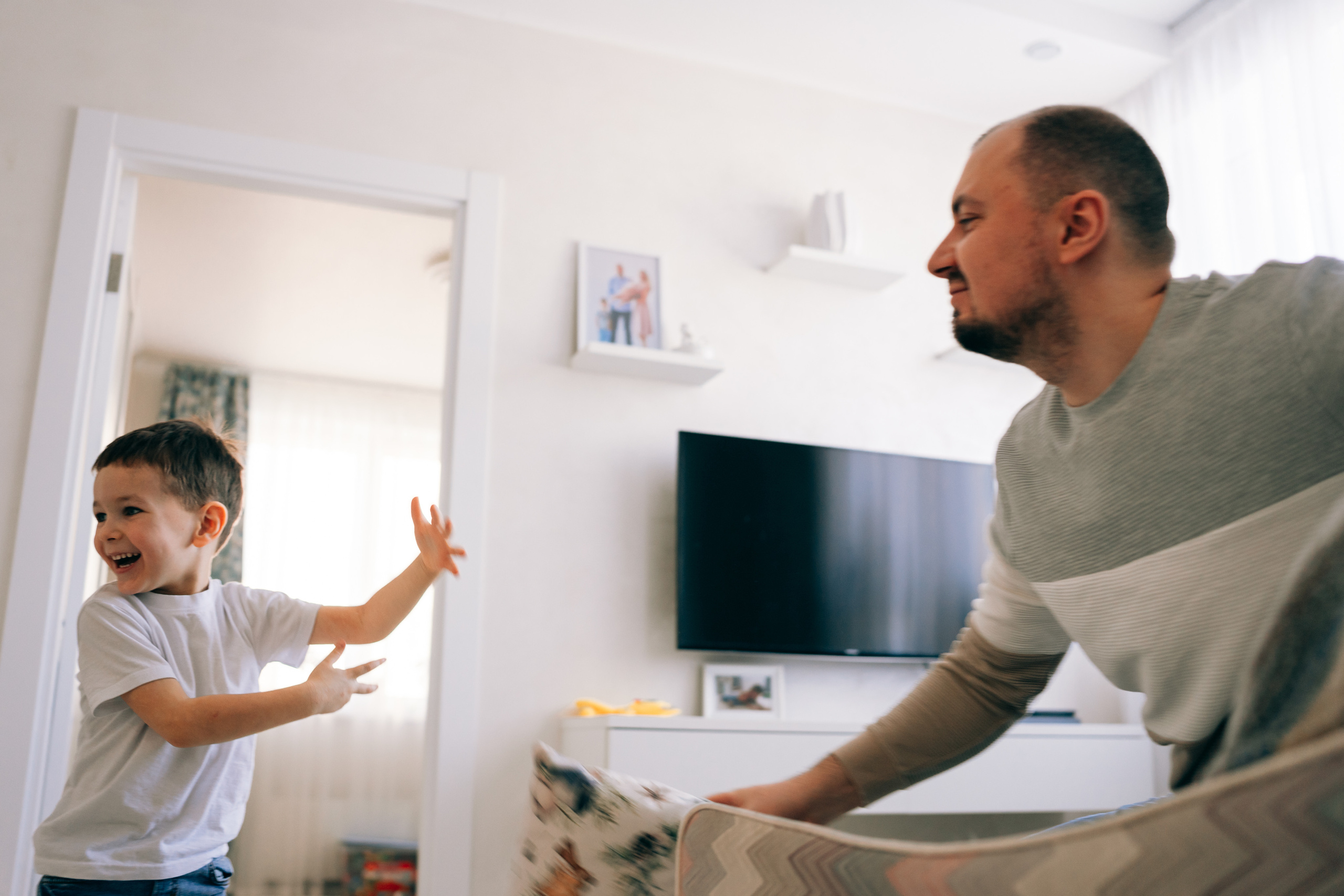 Семейная фотосессия мама, папа, сын и дочь. Семейный фотограф в Москве Ирина Жур