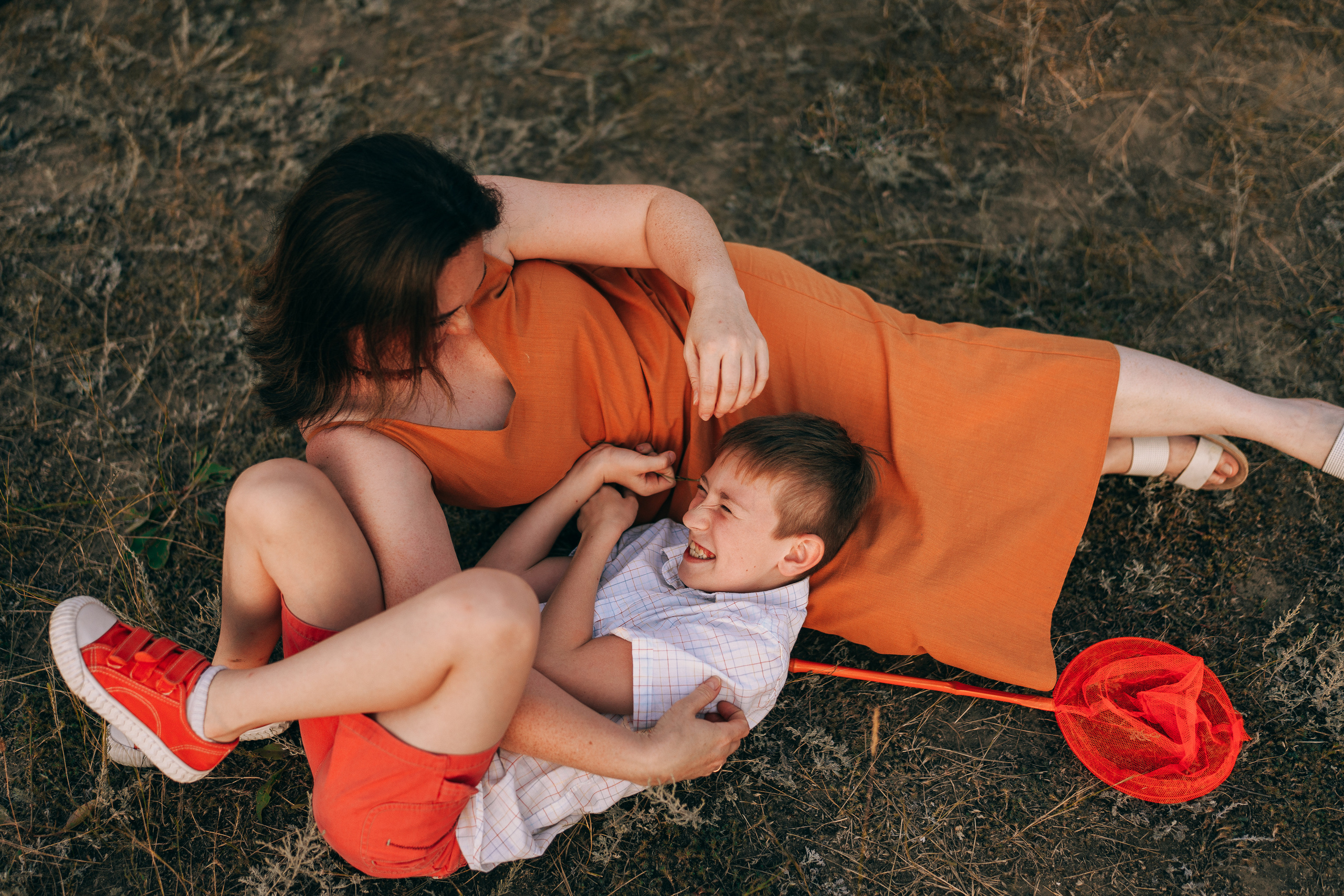 Семейная фотосессия на природе. Семейный фотограф в Москве Ирина Жур