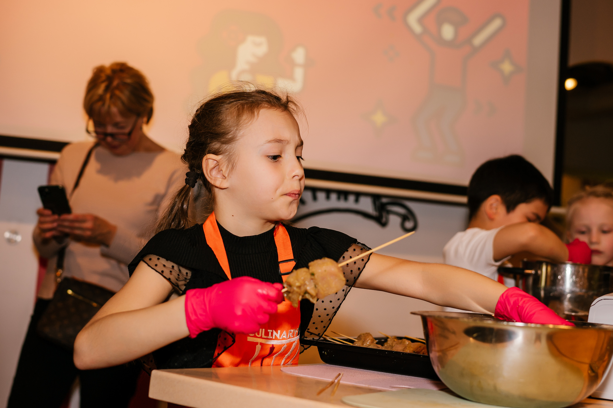 Съемка детского праздника в кулинарной студии «Кулинариум». Семейный фотограф в Москве Ирина Жур