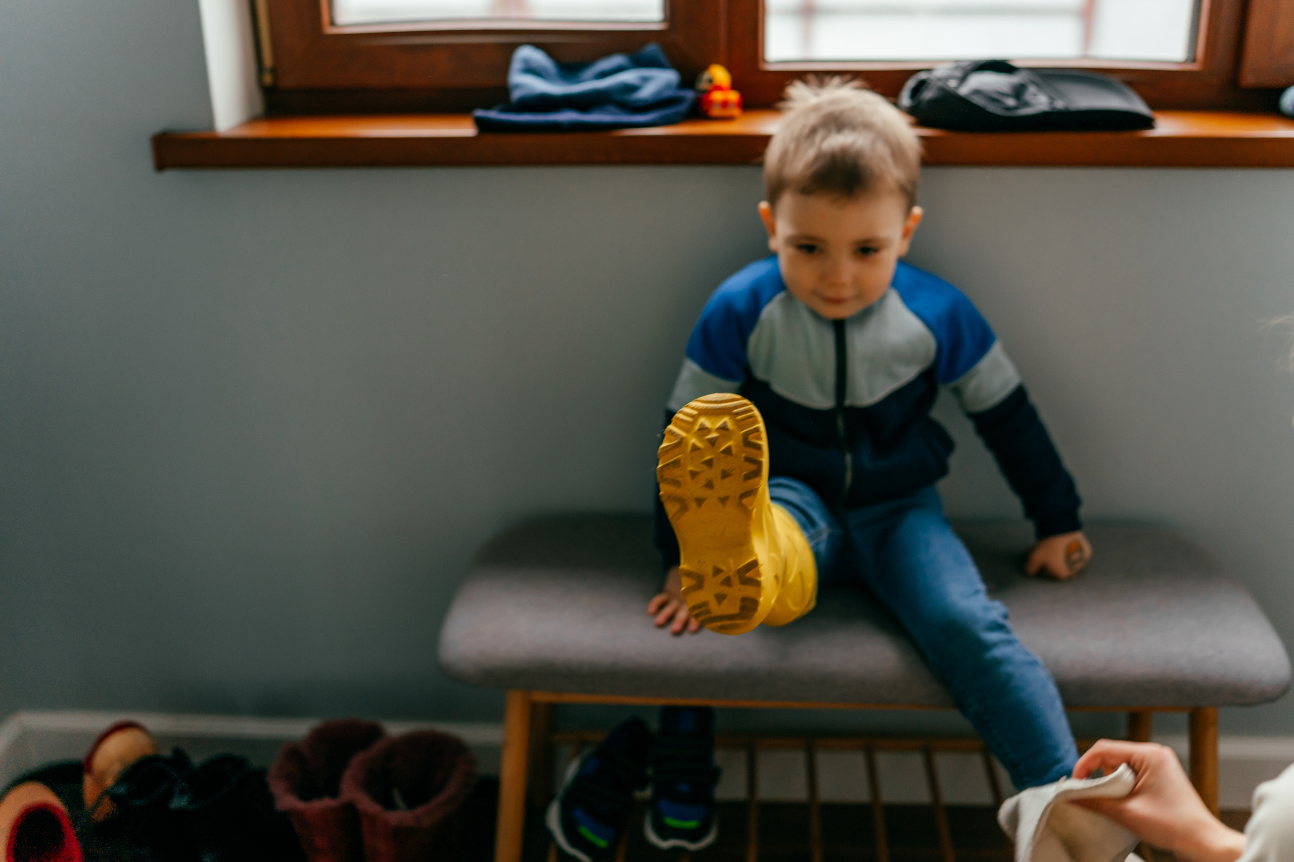 Домашняя семейная фотосессия в кругу семьи. Семейный фотограф в Москве Ирина Жур