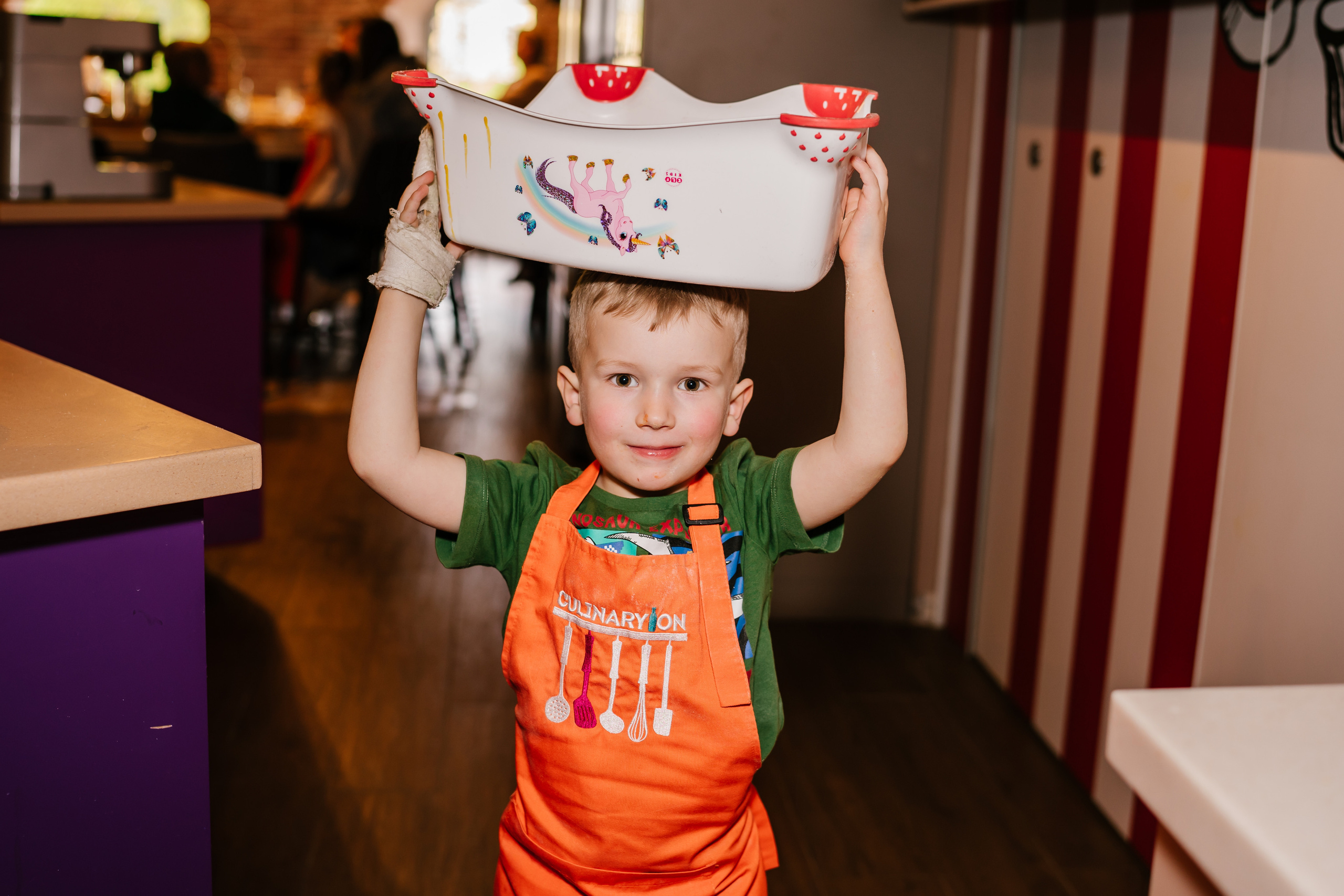 Съемка детского праздника в кулинарной студии «Кулинариум». Семейный фотограф в Москве Ирина Жур