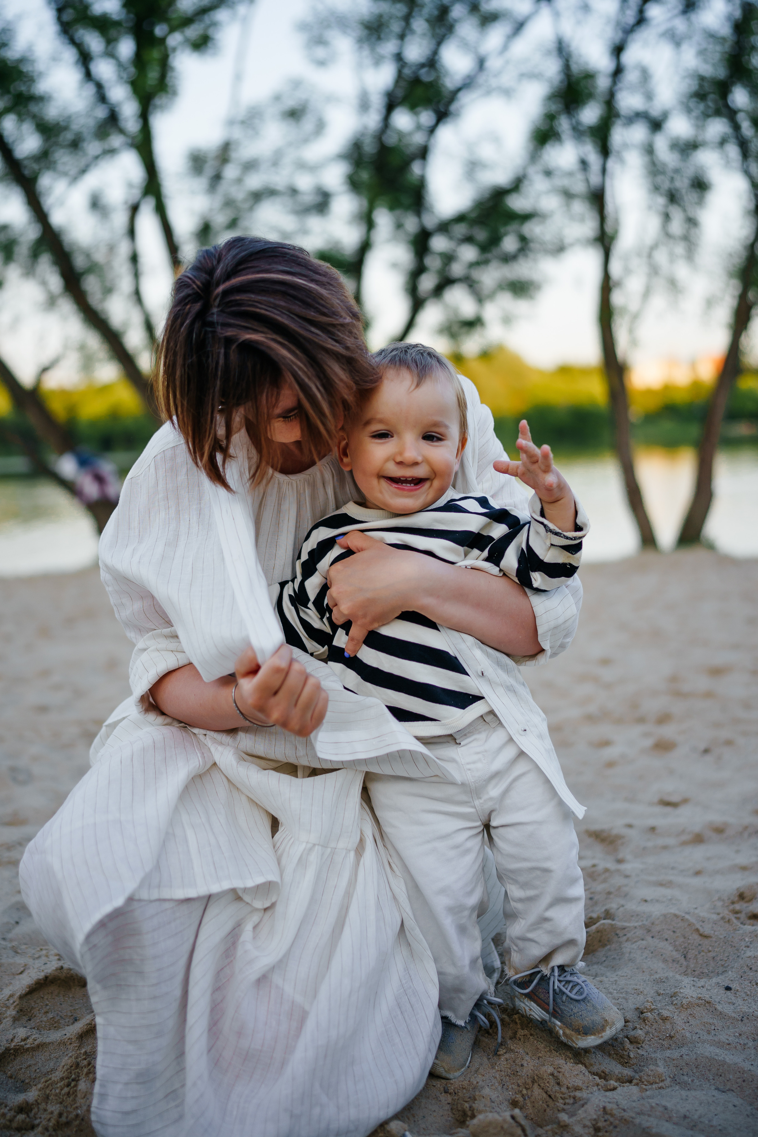 Семейная фотосессия с маленьким ребенком. Семейный фотограф в Москве Ирина Жур
