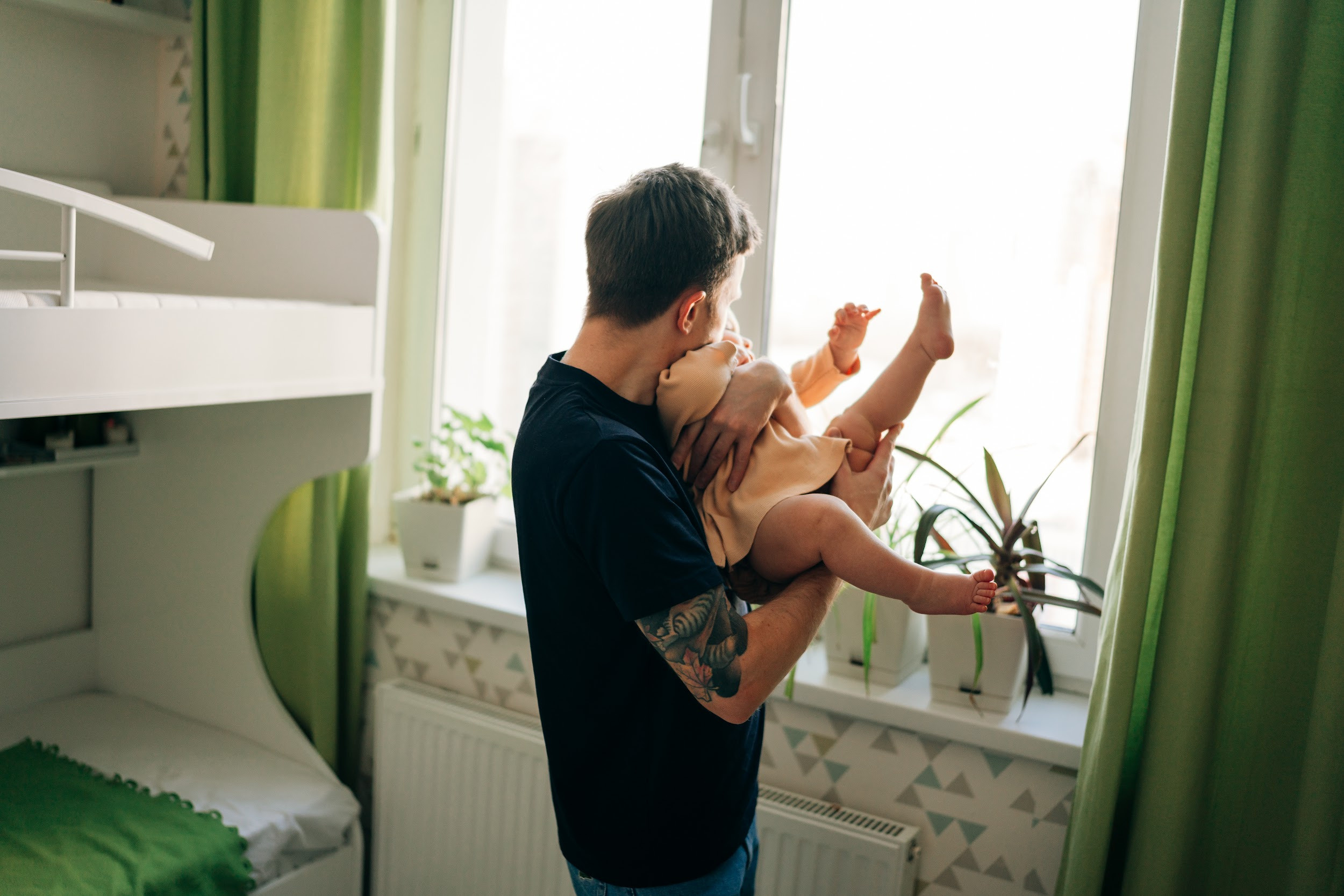 Семейная фотосессия с маленьким ребенком. Семейный фотограф в Москве Ирина Жур