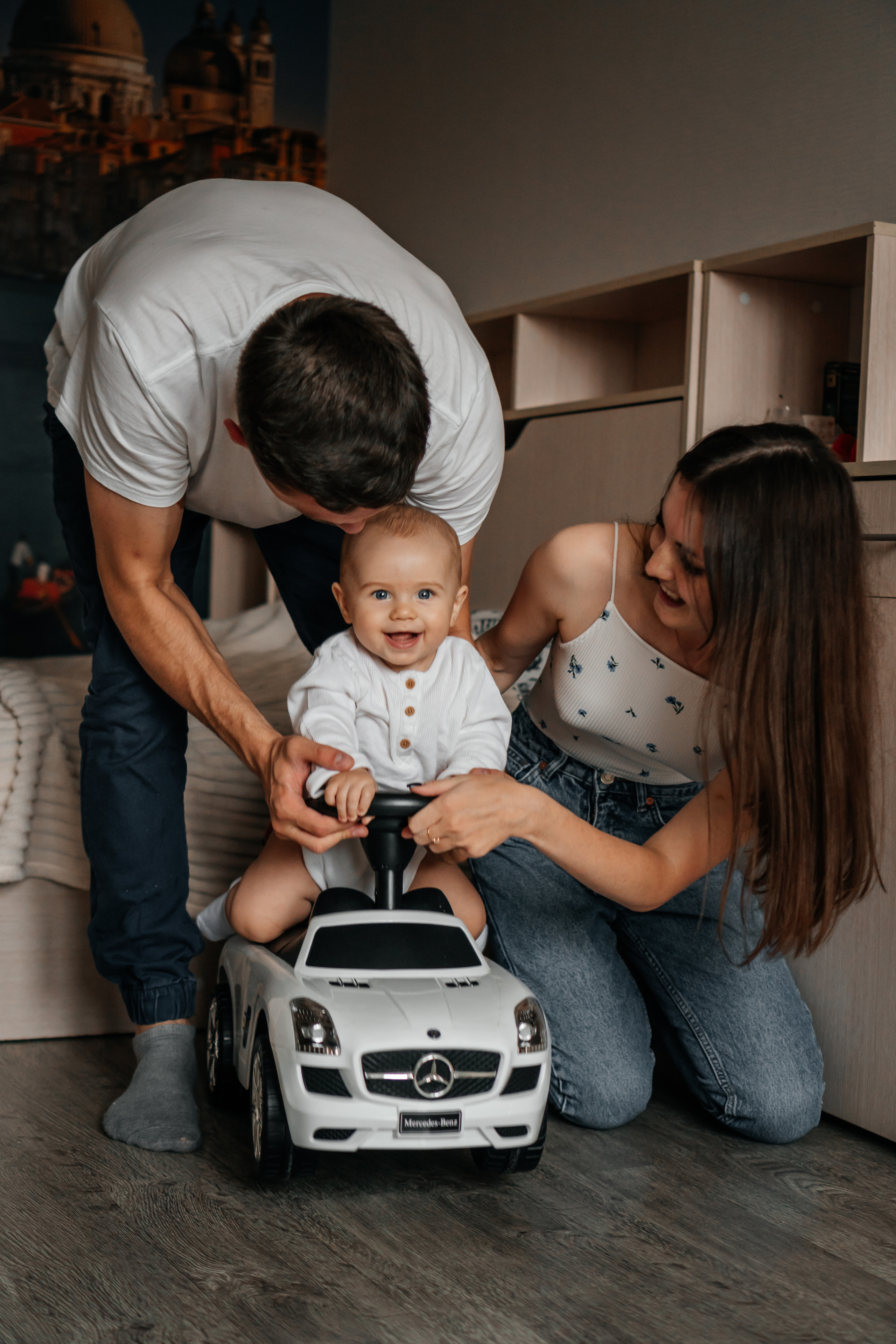 семейная фотосессия в квартире