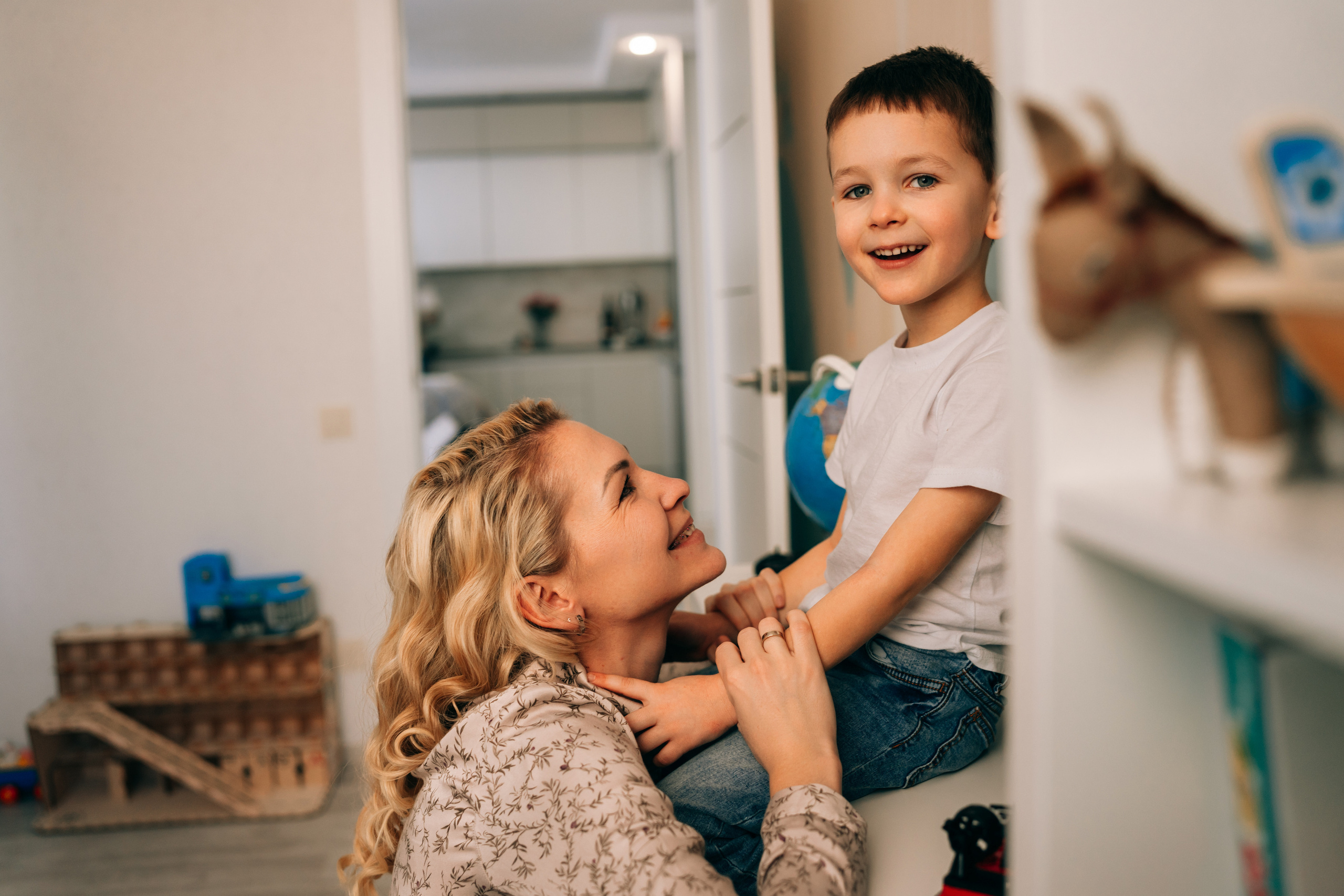 Семейная фотосессия мама, папа, сын и дочь. Семейный фотограф в Москве Ирина Жур