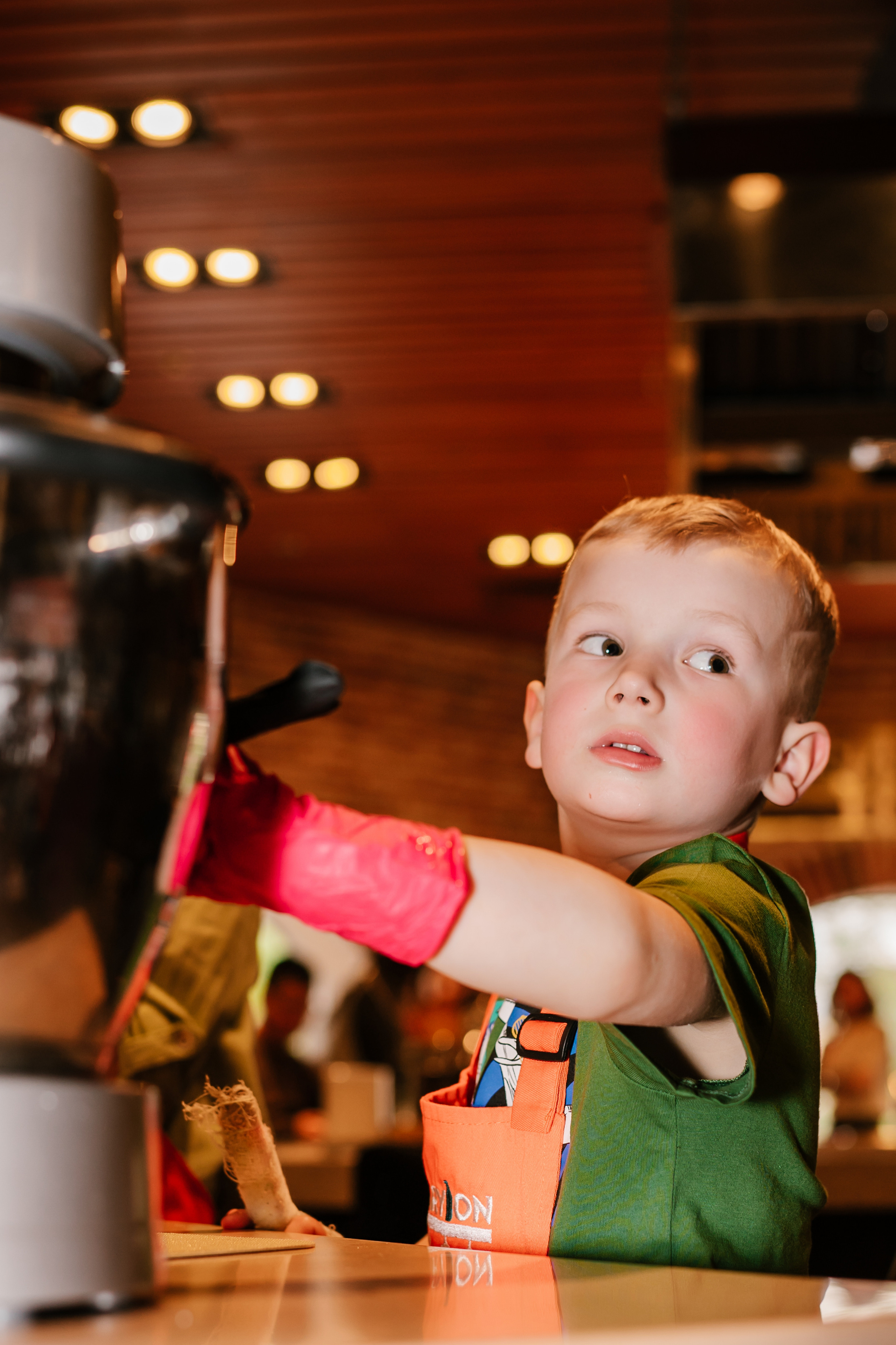 Съемка детского праздника в кулинарной студии «Кулинариум». Семейный фотограф в Москве Ирина Жур
