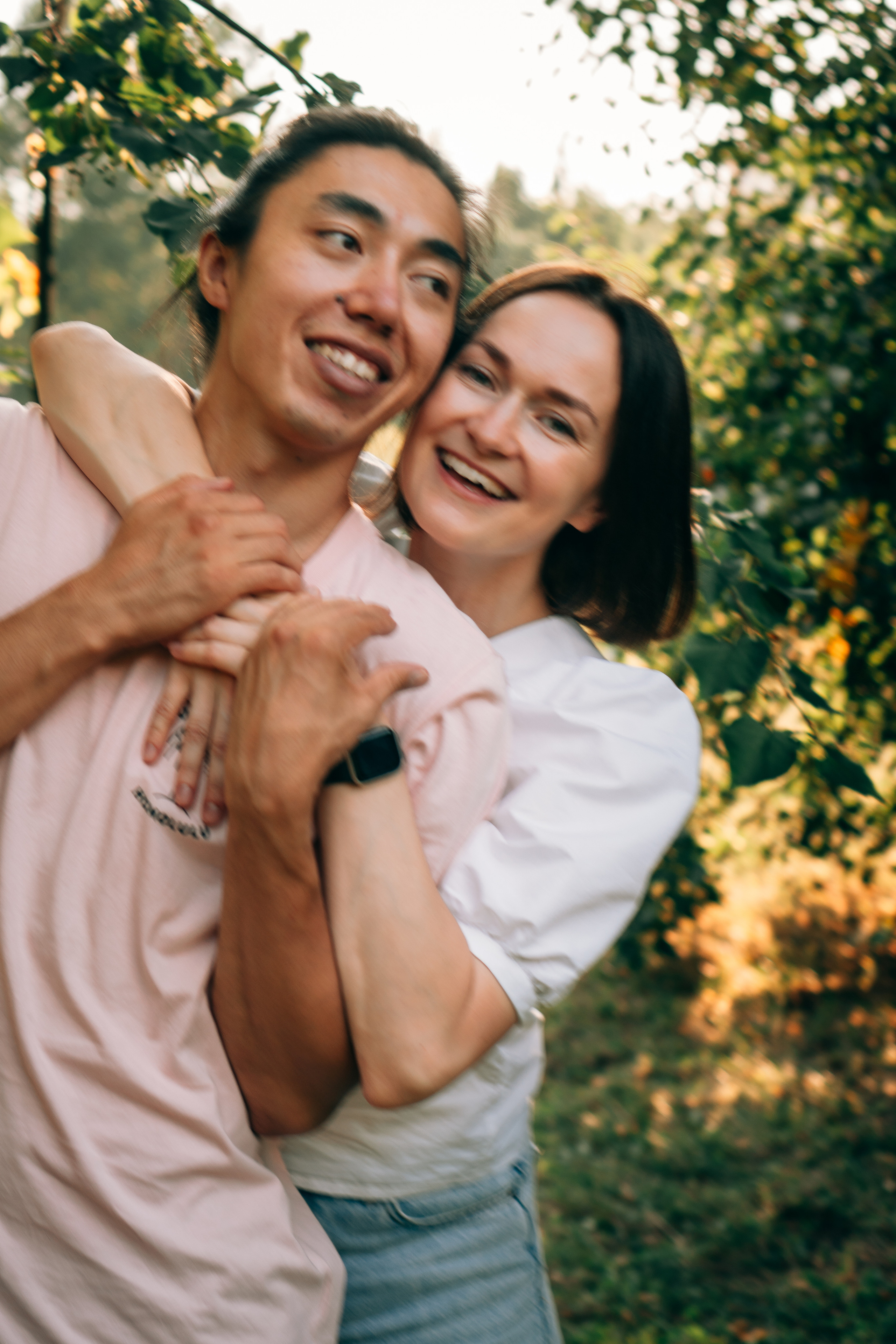 съемка лавстори на природе