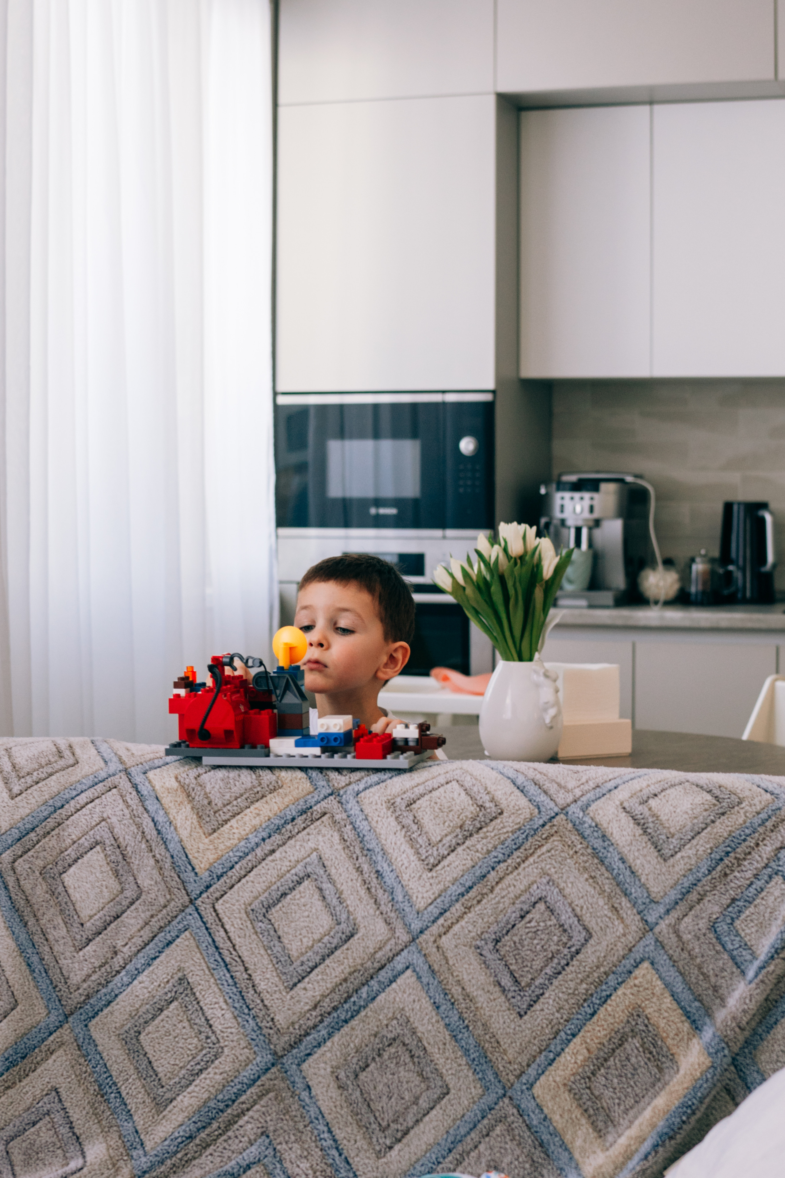 Семейная фотосессия мама, папа, сын и дочь. Семейный фотограф в Москве Ирина Жур