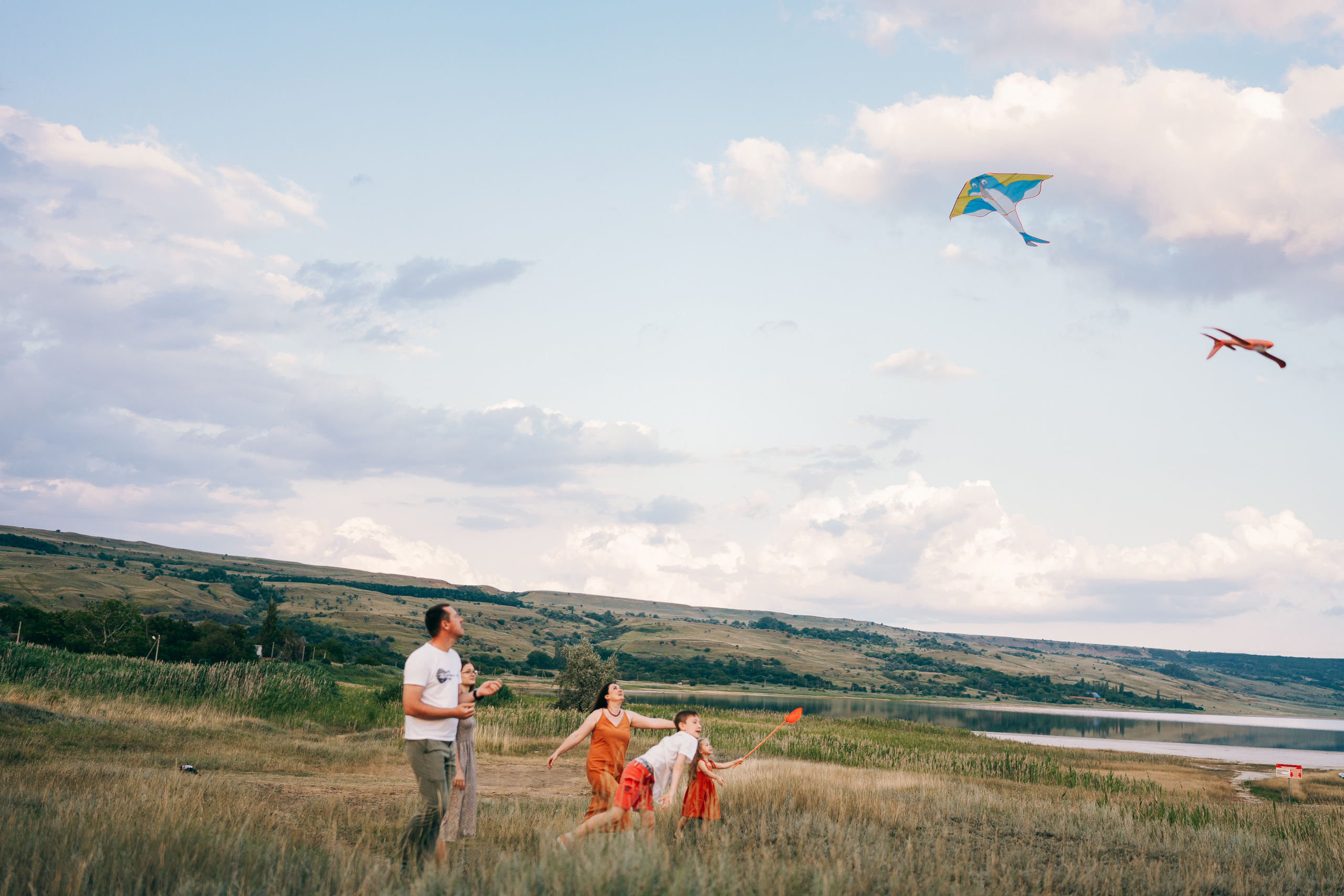 Семейная фотосессия на природе. Семейный фотограф в Москве Ирина Жур
