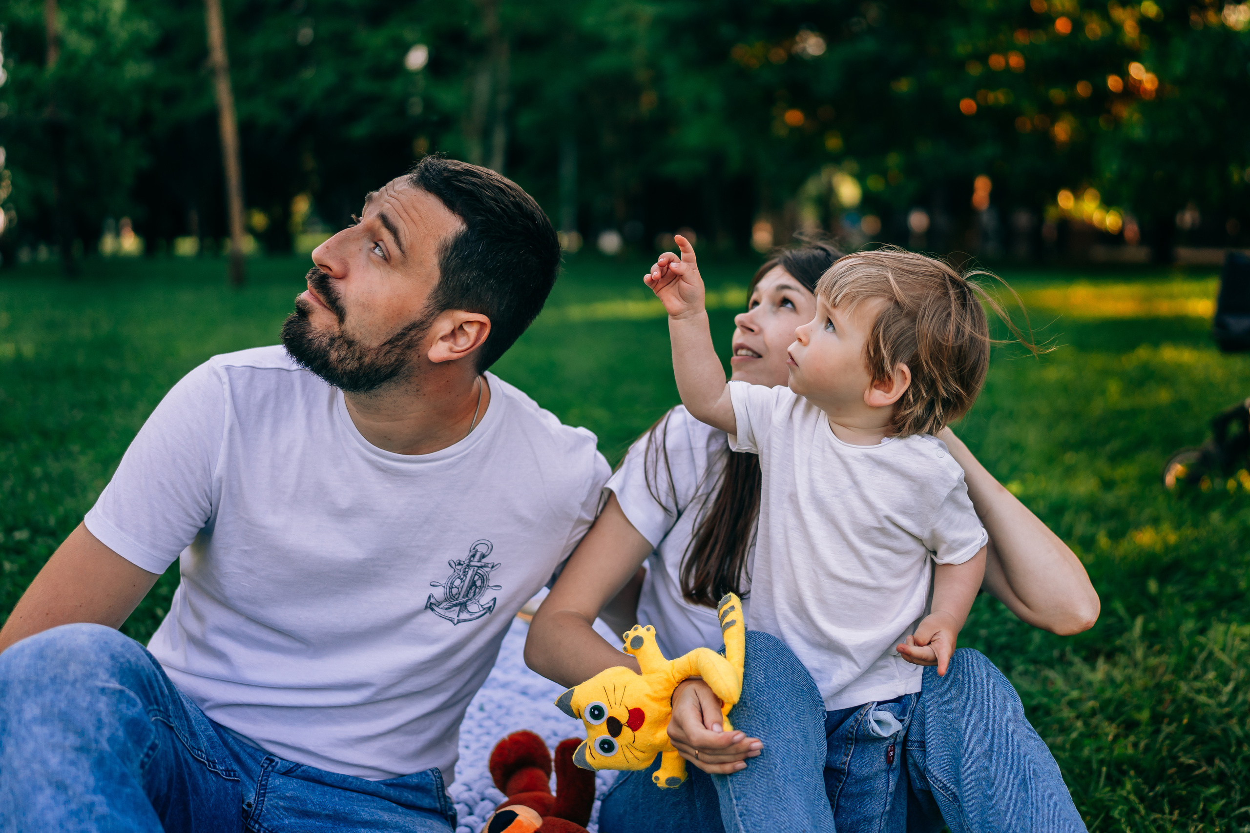 Самолётная серия. Юлия, Марк и малыш Тимофей. Семейный фотограф в Москве Ирина Жур