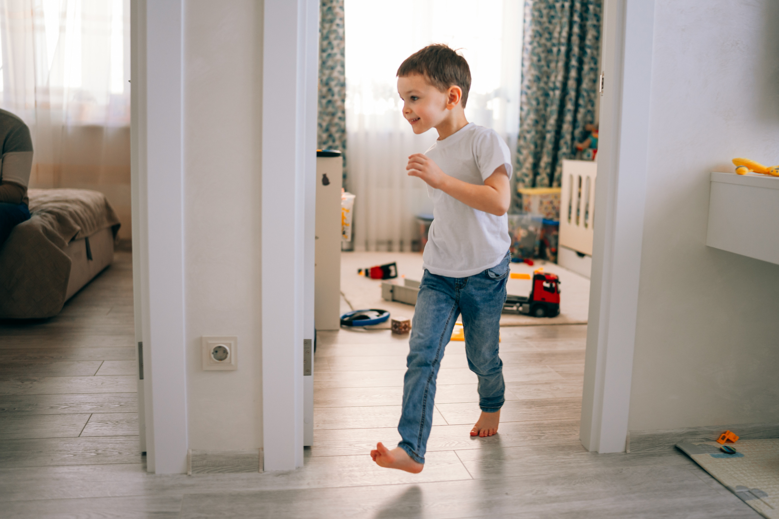 Семейная фотосессия мама, папа, сын и дочь. Семейный фотограф в Москве Ирина Жур