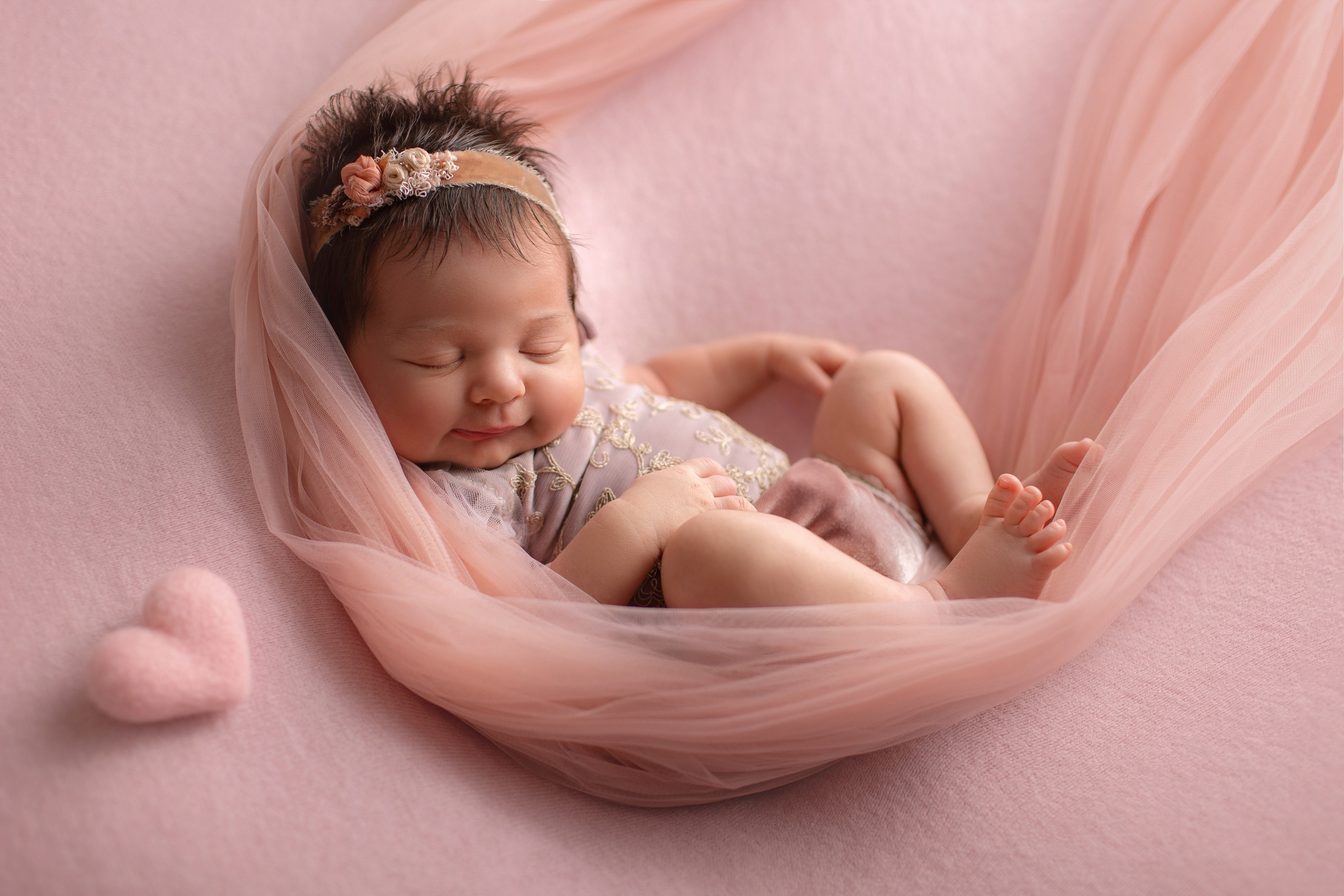 Lovely pink. Фотограф новорожденных, семейный фотограф в Санкт-Петербурге