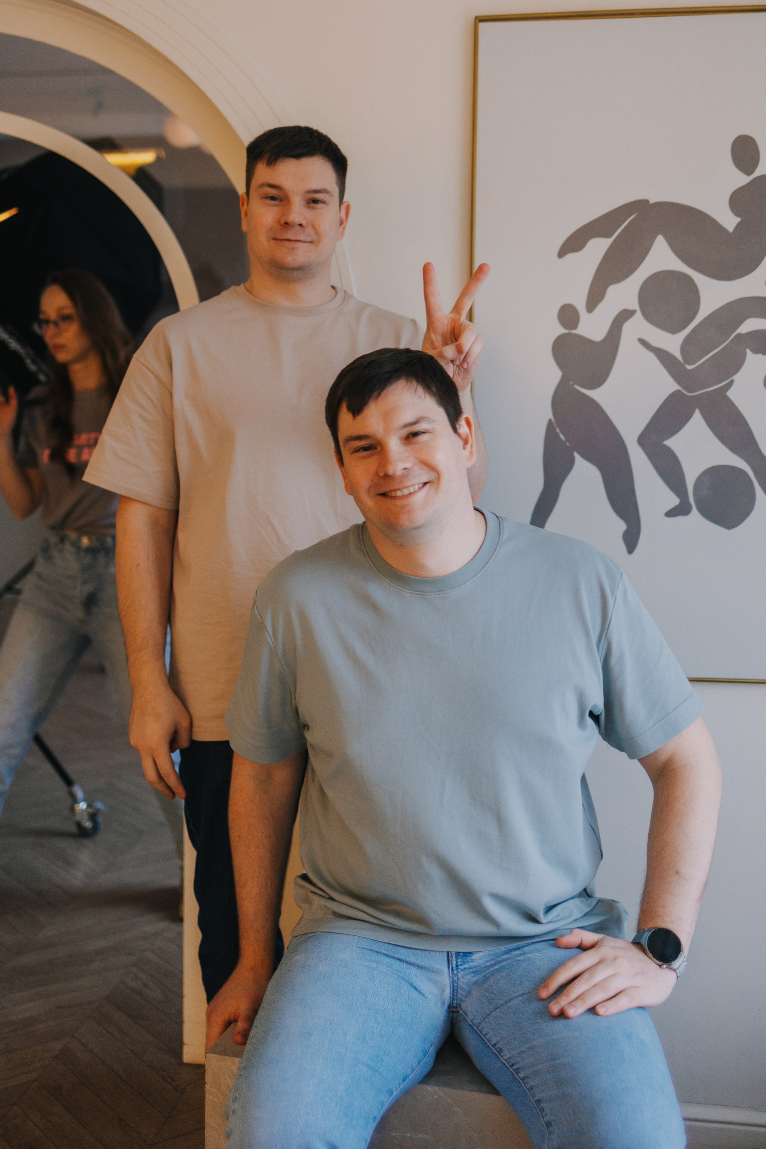 Большая семья. Домашняя фотосессия