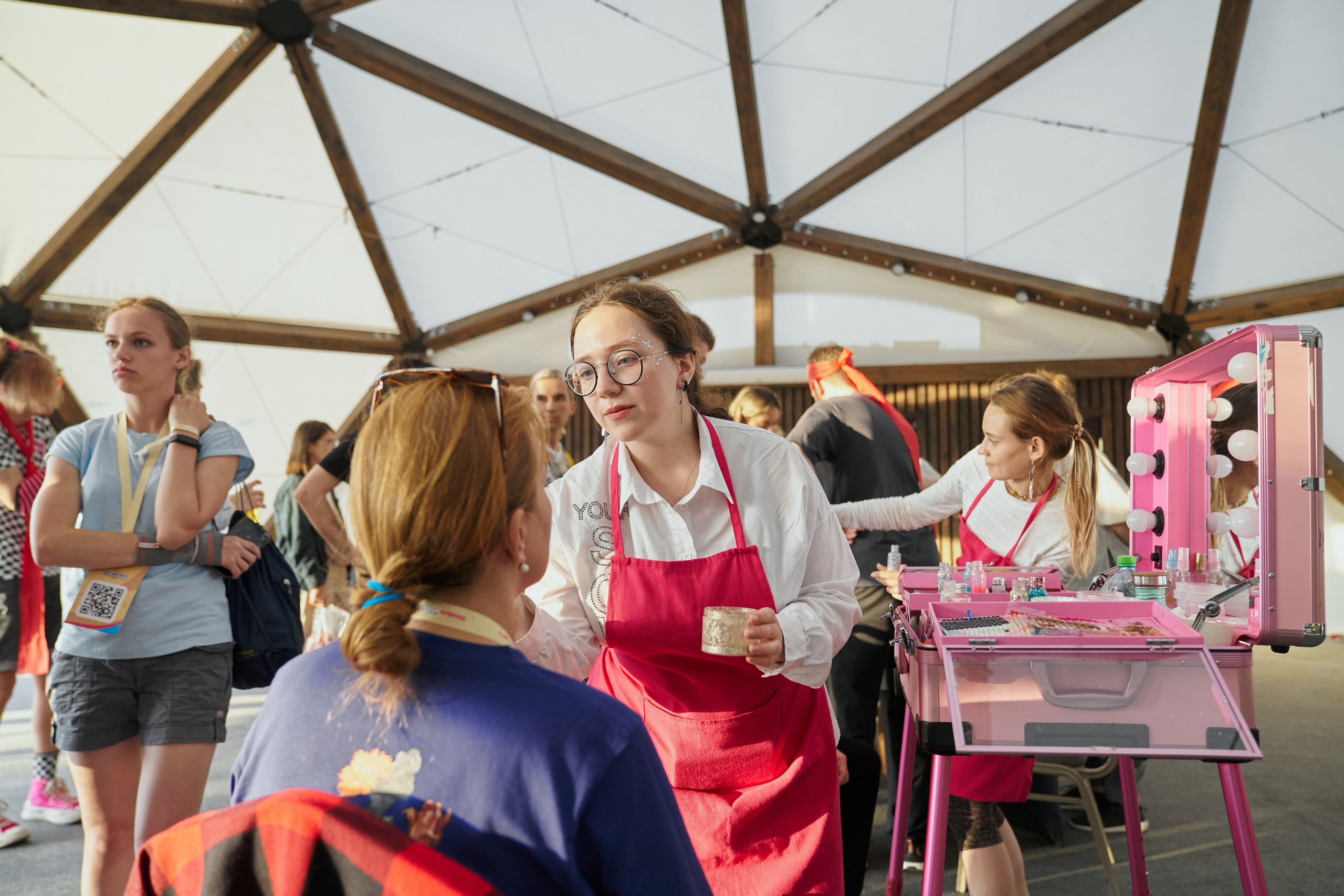 Корпоратив GlowByte в ЭКО отель Пересвет Русские сезоны 4*