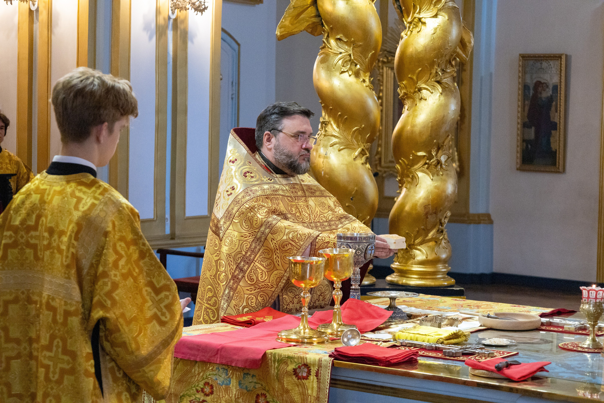 НЕДЕЛЯ 3-Я ПО ПЯТИДЕСЯТНИЦЕ. ВСЕХ СВЯТЫХ САНКТ-ПЕТЕРБУРГСКОЙ МИТРОПОЛИИ. НИКОЛО-БОГОЯВЛЕНСКИЙ МОРСКОЙ СОБОР