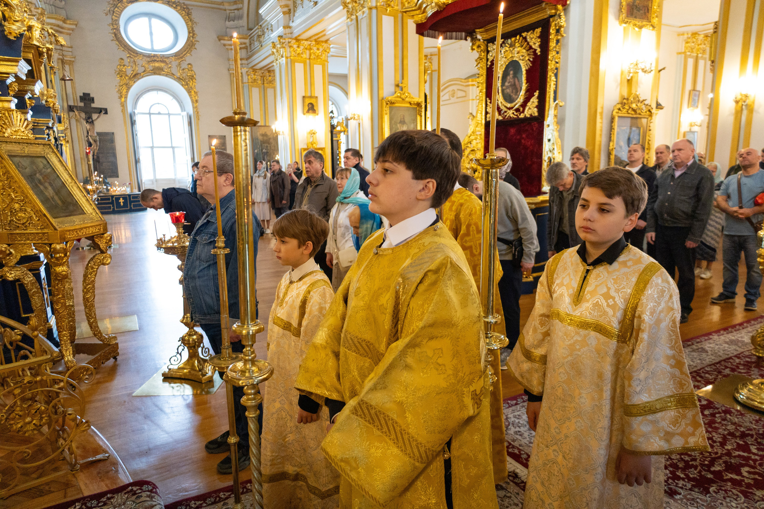 НЕДЕЛЯ 4-Я ПО ПЯТИДЕСЯТНИЦЕ. ГЛАС 3-Й. ВЛАДИМИРСКОЙ ИКОНЫ БОЖИЕЙ МАТЕРИ. НИКОЛО-БОГОЯВЛЕНСКИЙ МОРСКОЙ СОБОР