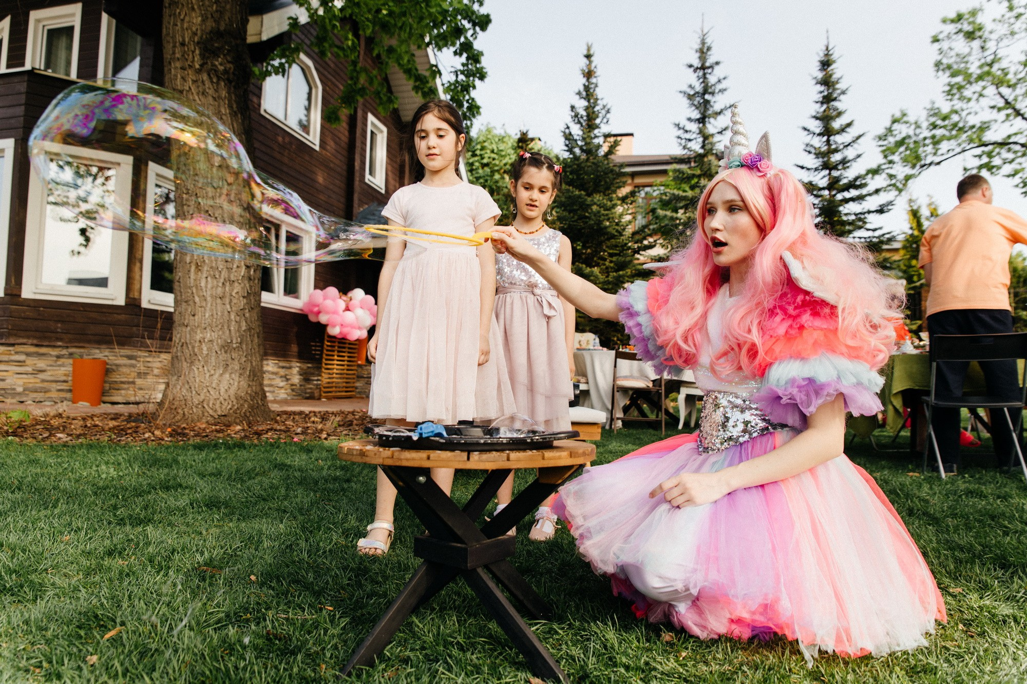 День рождения на заднем дворе. Семейный фотограф в Самаре Елена Ефимова