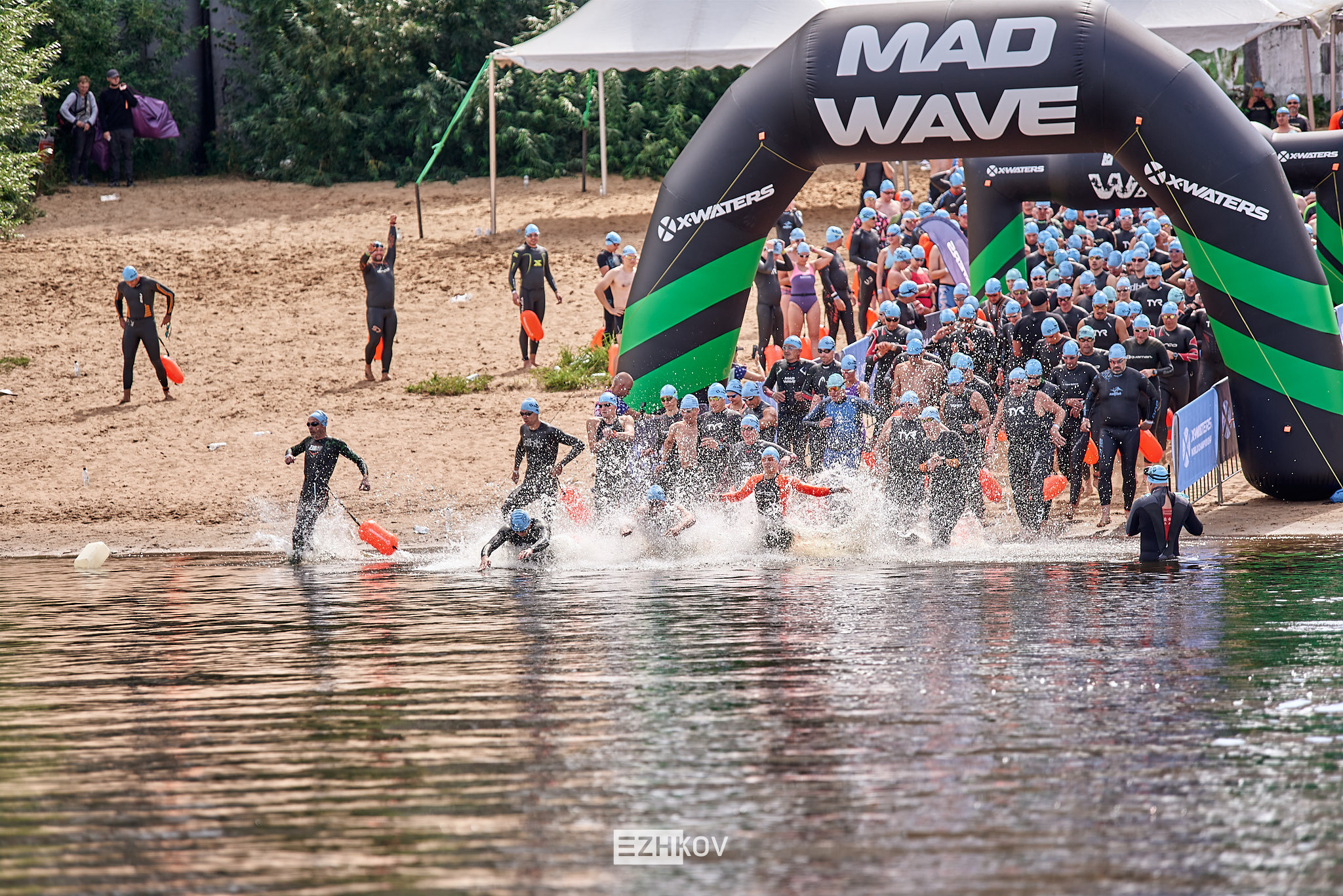 X-waters Volga 2021. Нижний Новгород. 25 июля. Фотограф Алексей Ежков. Заплыв в открытой воде 1, 3 и 5 км.