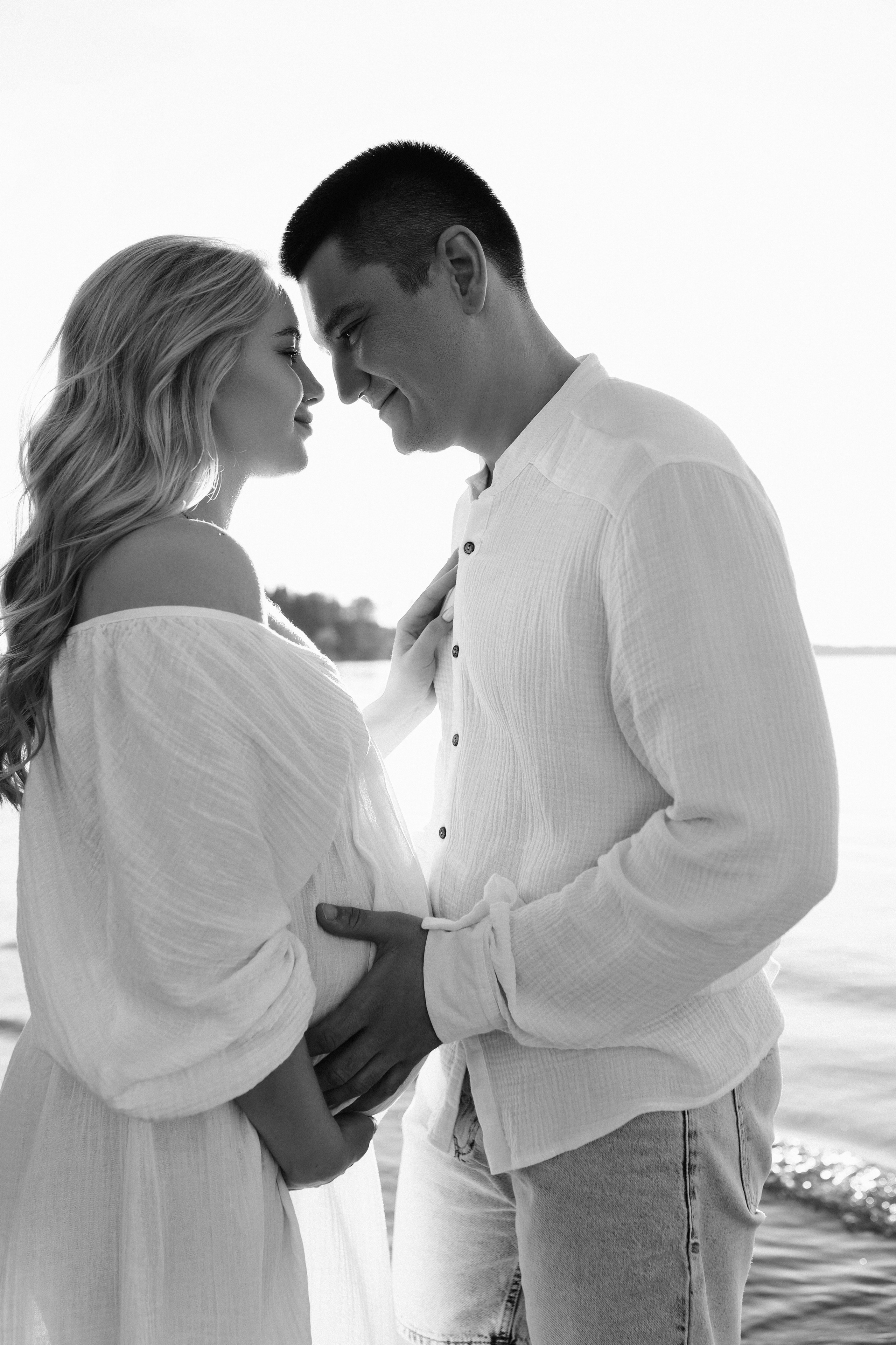 Беременность на берегу. Дьячкова Мария фотограф