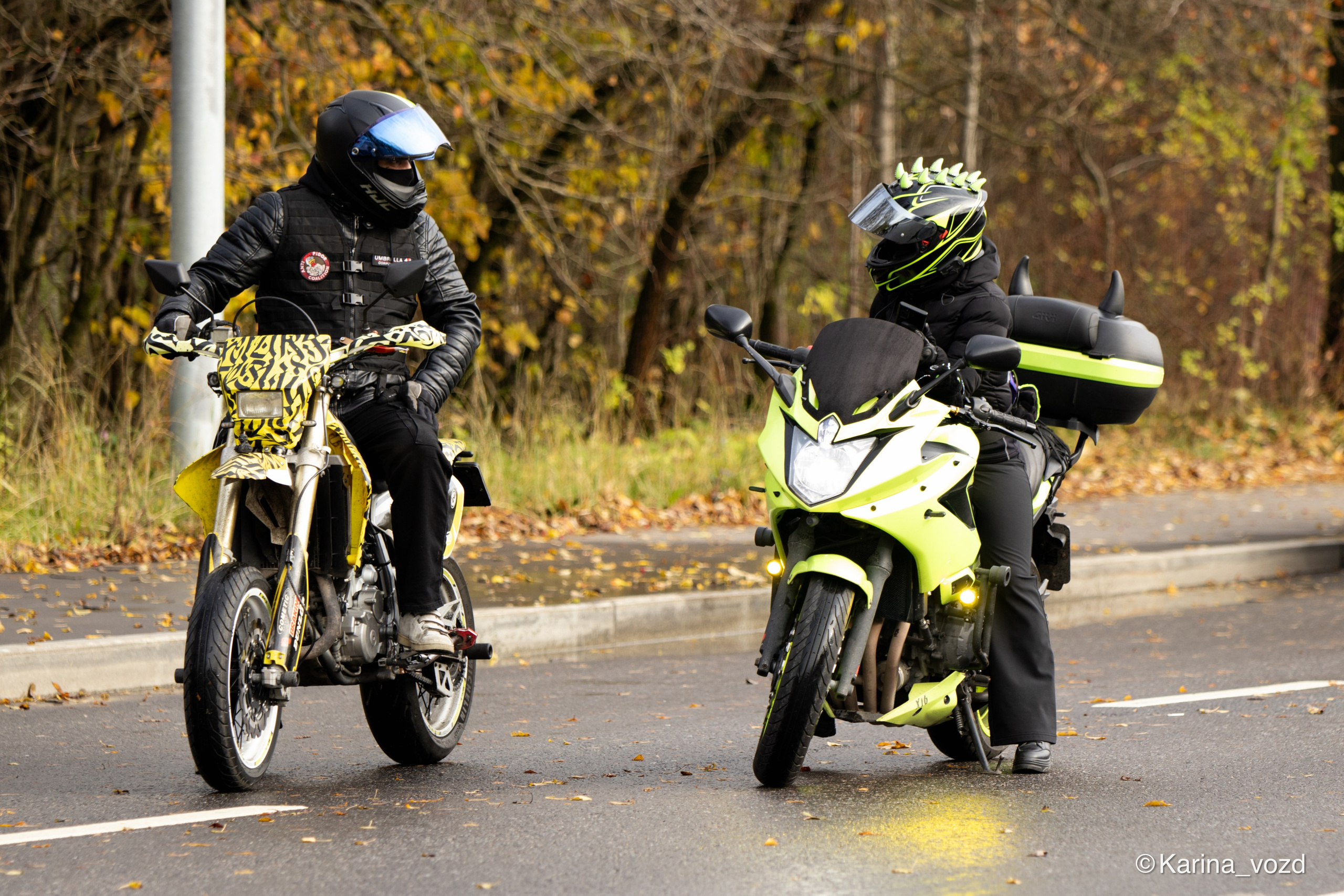 Закрытие мотосезона 2025 в Зеленограде. Репортажный фотограф в Москве и Зеленограде Karina-vozd