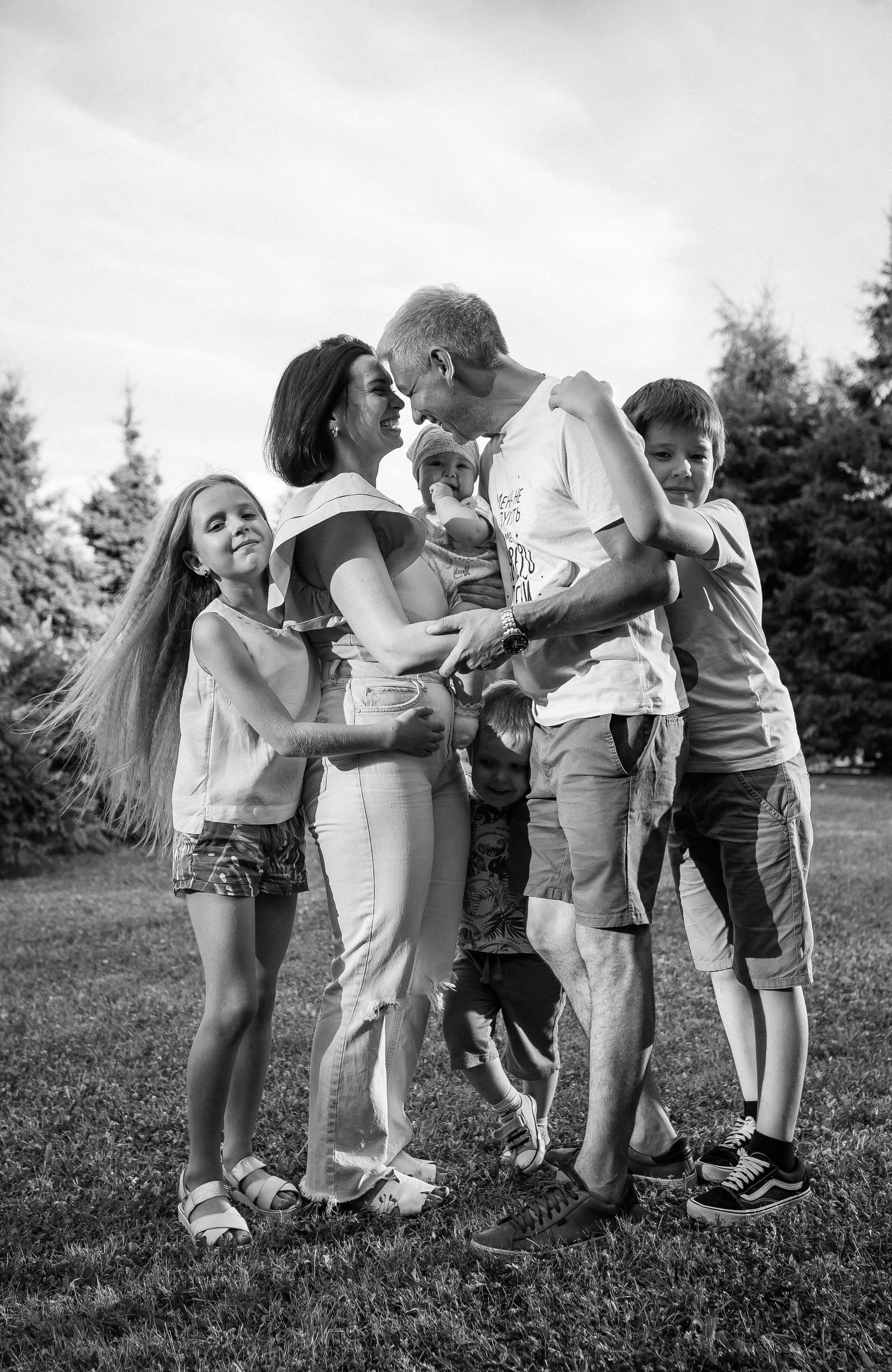 Надя & Денис +4 🖤. Семейный фотограф в Сургуте