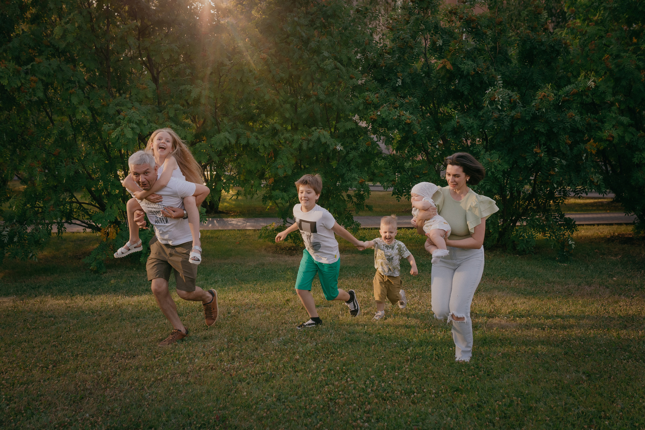 Надя & Денис +4 🖤. Семейный фотограф в Сургуте