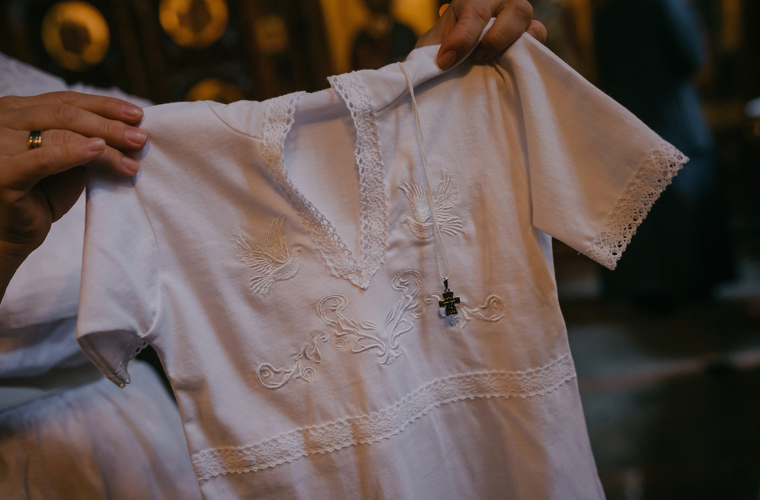 Крещение Кирилла. Храм Георгия Победоносца. Семейный фотограф в Сургуте