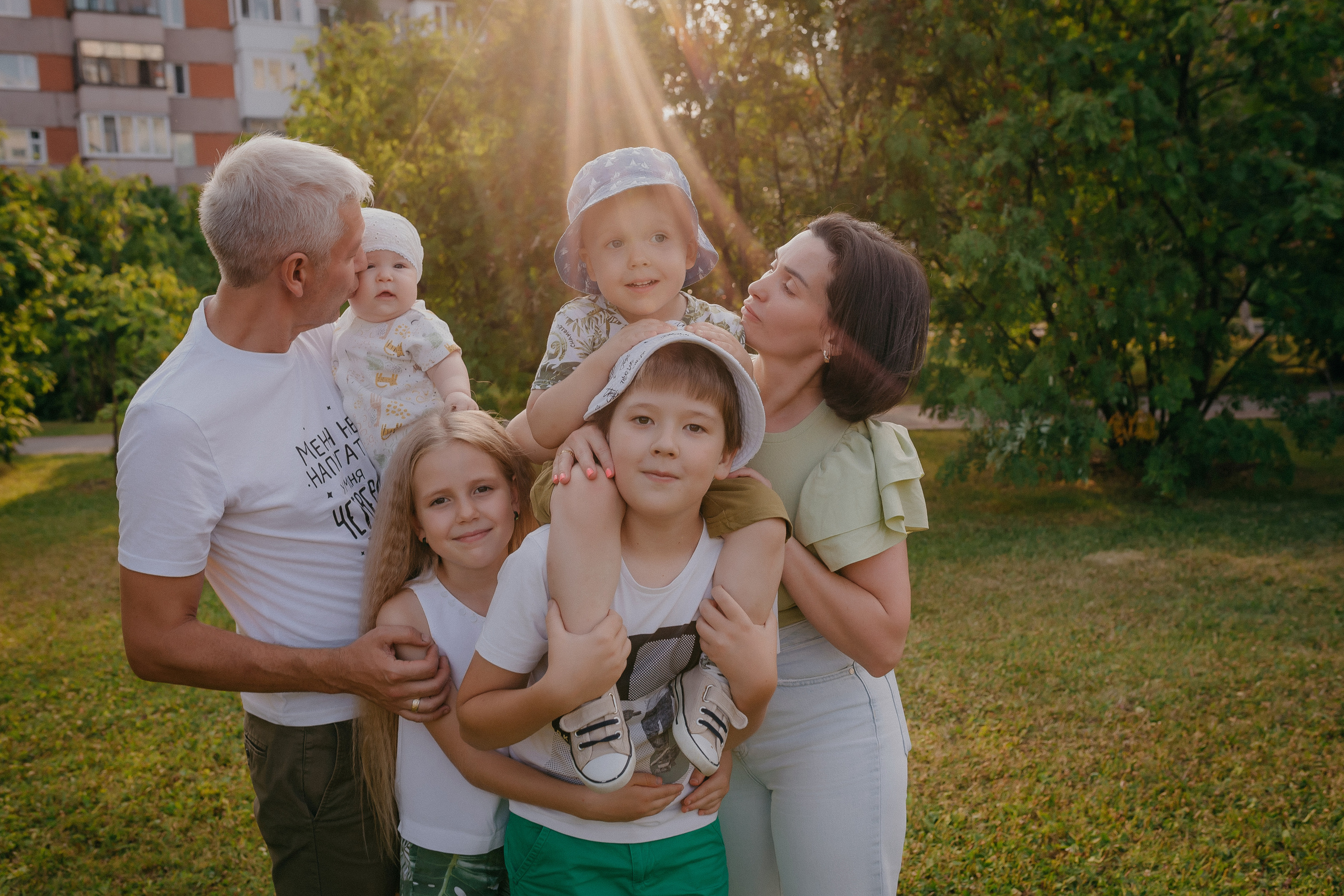 Надя & Денис +4 🖤. Семейный фотограф в Сургуте
