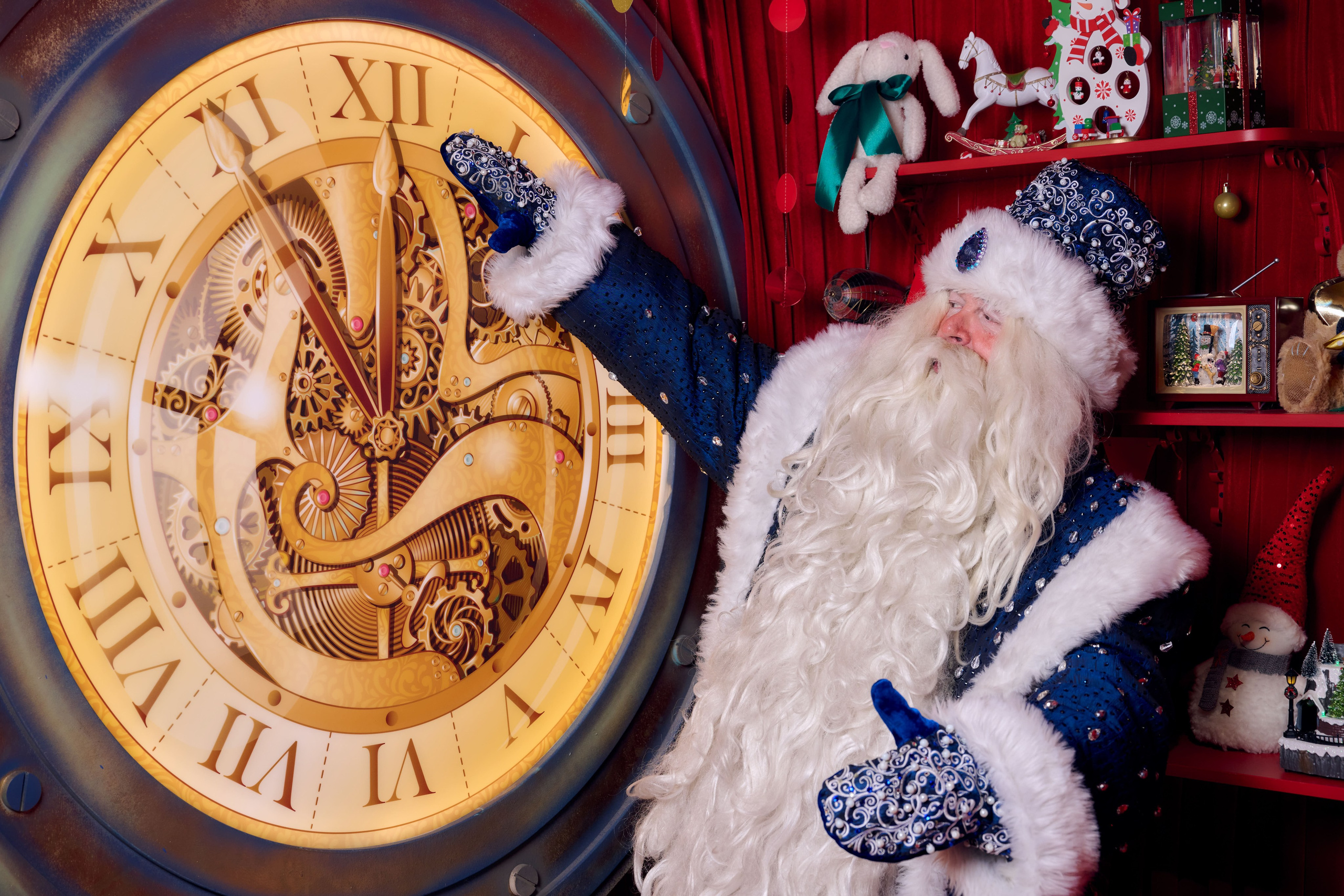 Дед Мороз в тереме почты. Никита Хохловский фото и видео продакшн