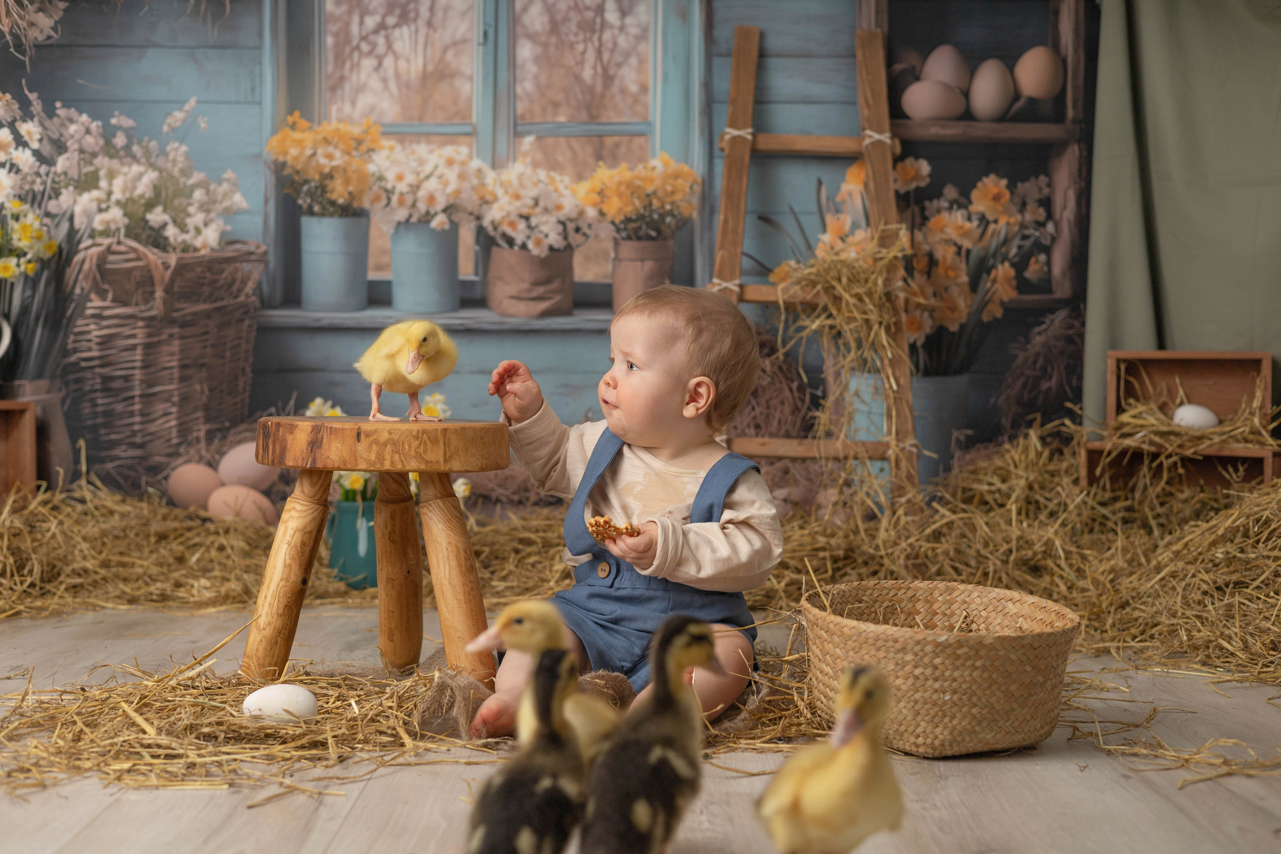 «Пасхальный». «Вкадре» — фотосессия новорожденных Тула | детский фотограф в Туле