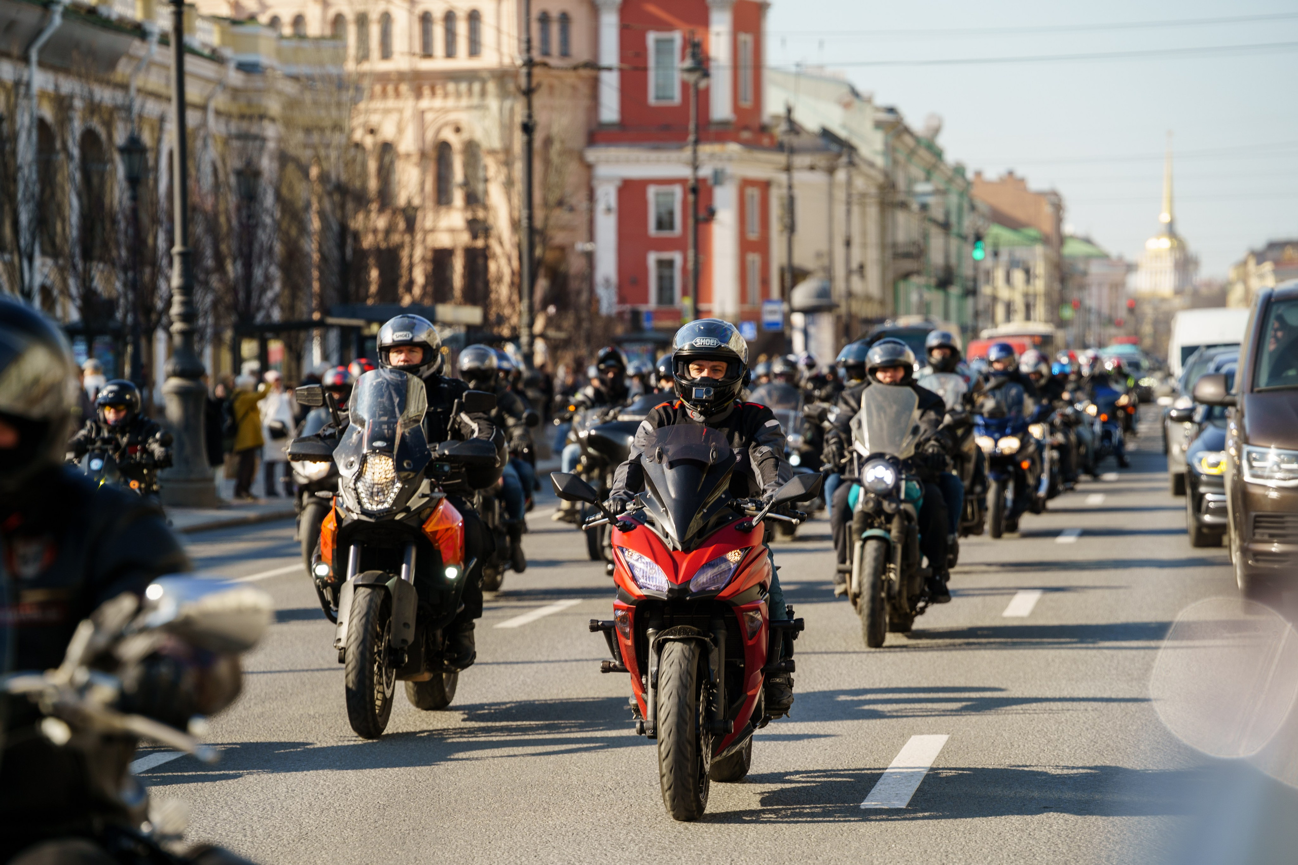 Прохват мотоклуба Norman Riders ч.1. Концертный и репортажный фотограф в Санкт-Петербурге Слава Пахомов