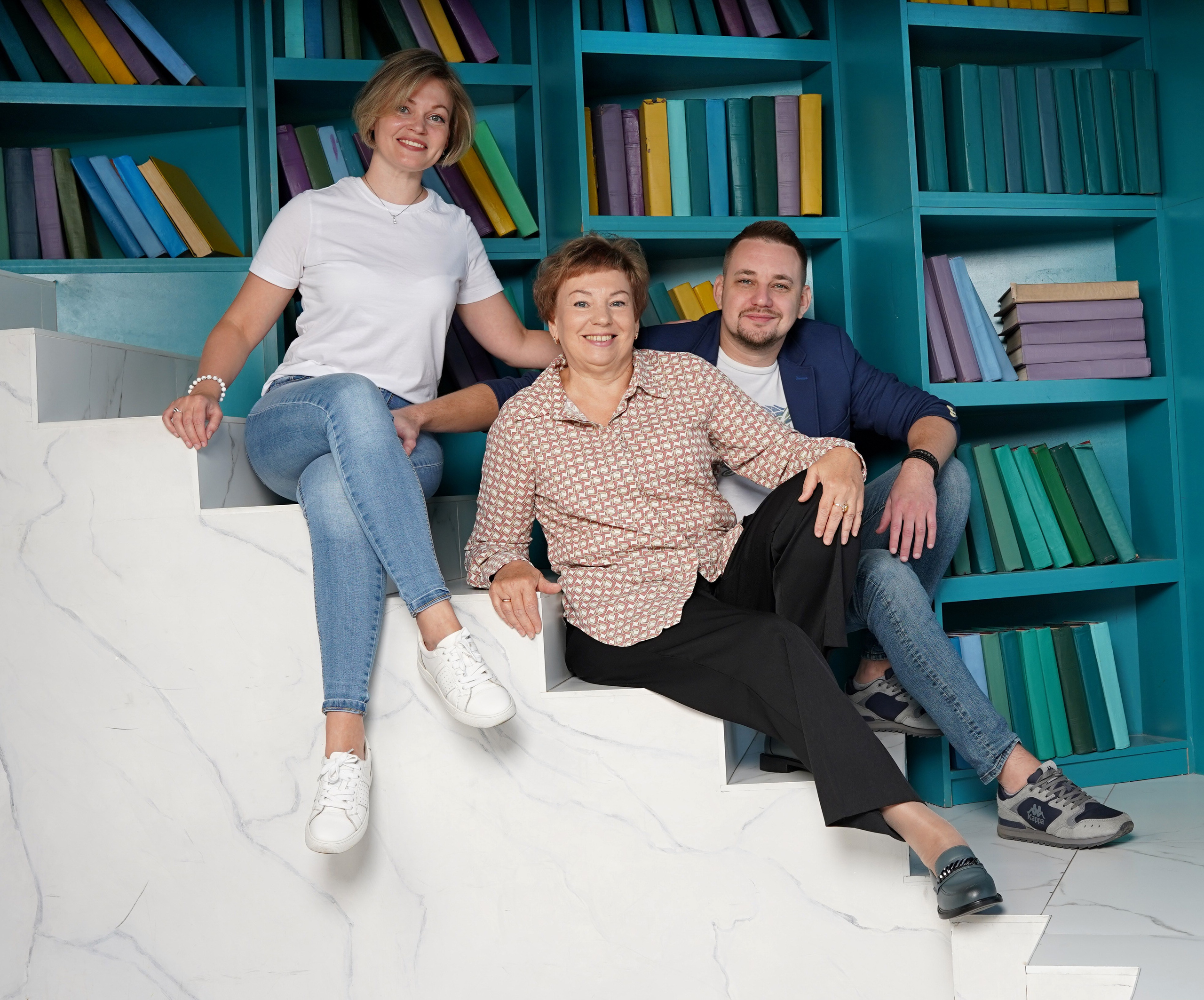 В библиотеке. Студийный и портретный фотограф в САНКТ-ПЕТЕРБУРГЕИрина Махаон