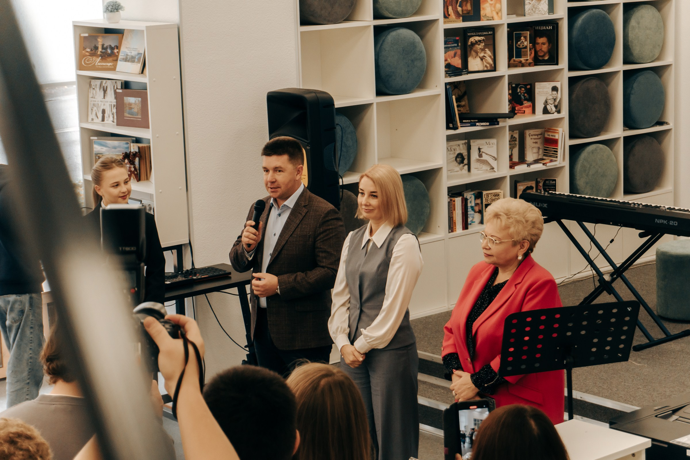 Открытие Бартеневской библиотеки