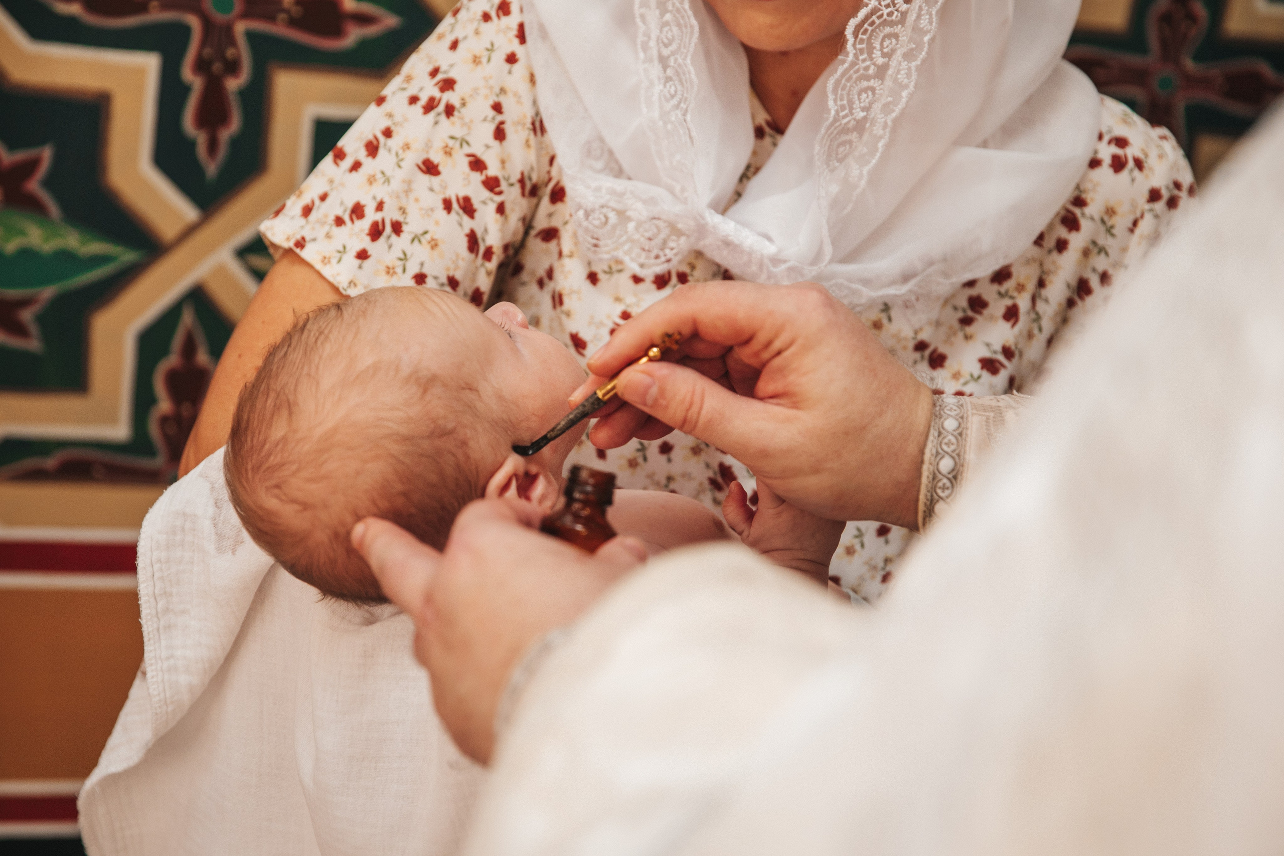 Таинство крещения Мирона. Фото о ВАЖНОМ