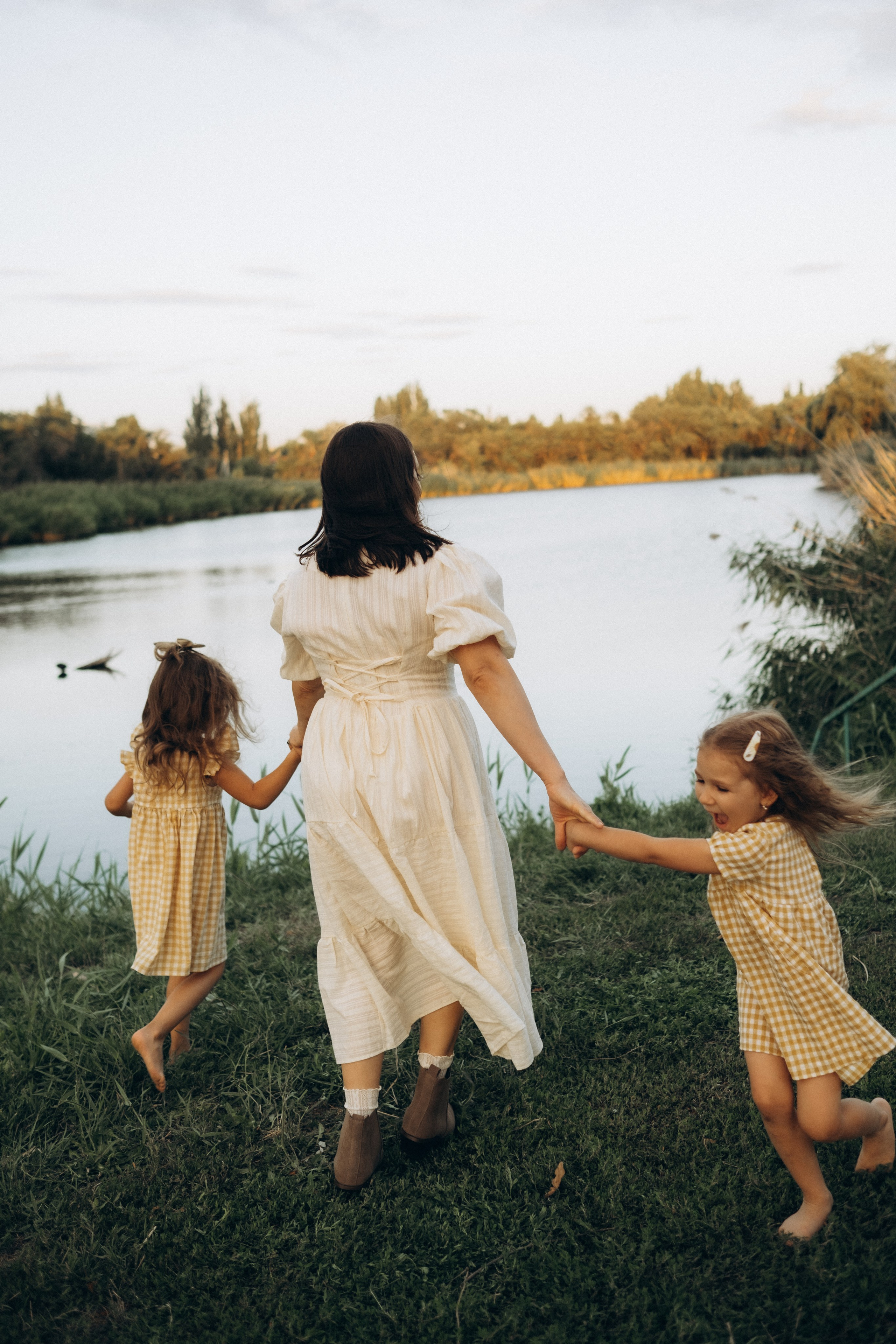 Семейная история на озере Сарпа. Фотограф в Москве Ольга Елоева