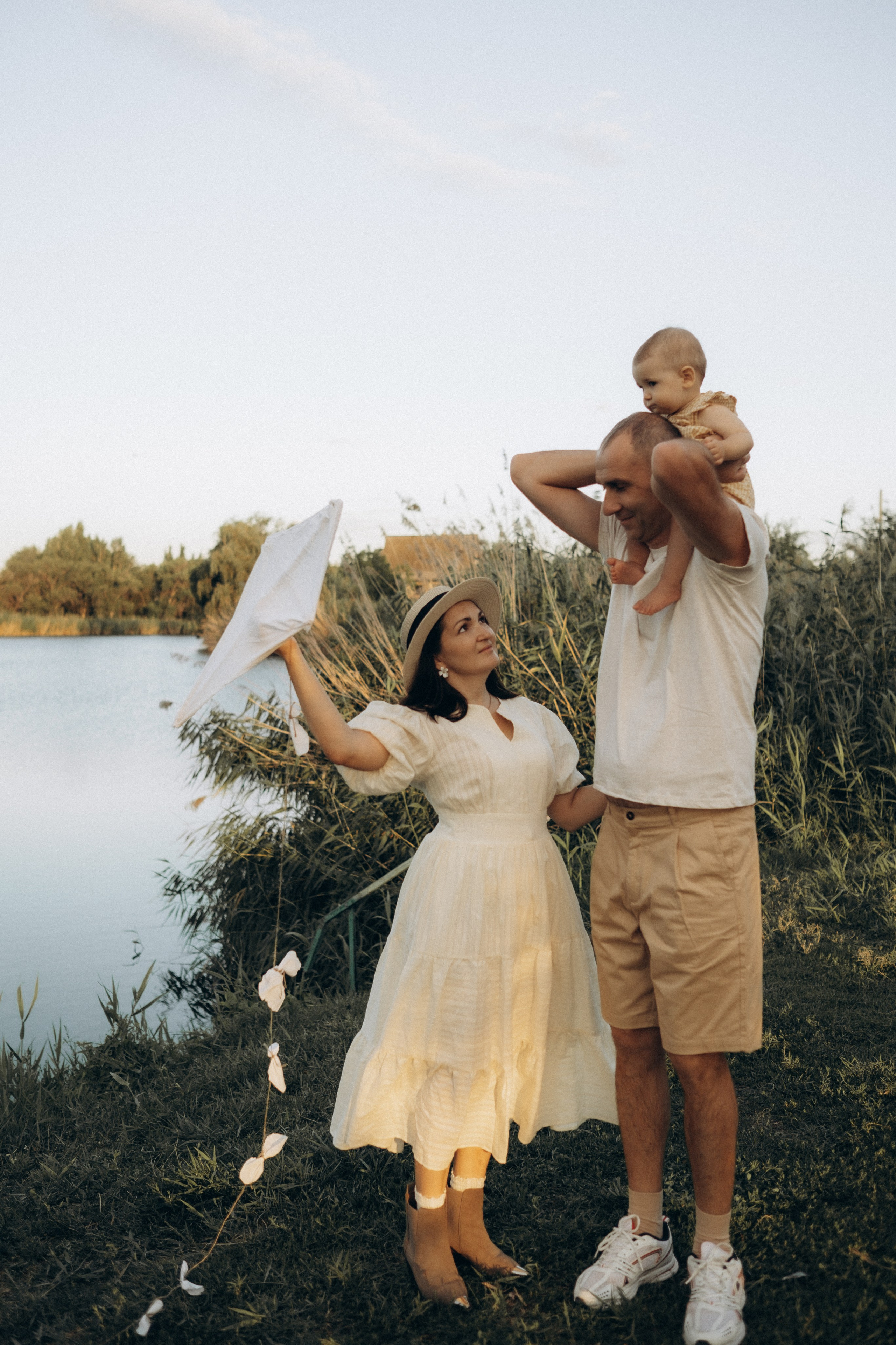 Семейная история на озере Сарпа. Фотограф в Москве Ольга Елоева